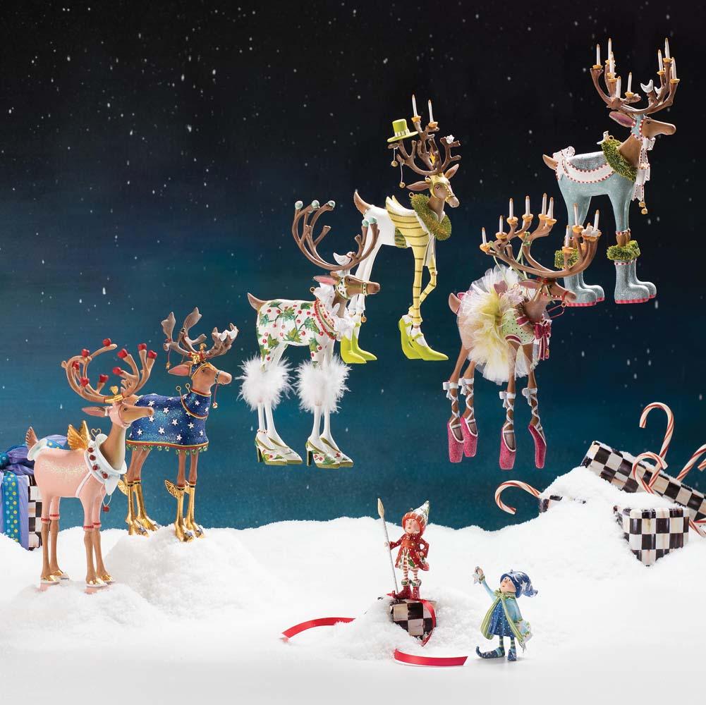 Dash Away Comet Reindeer Figure by Patience Brewster