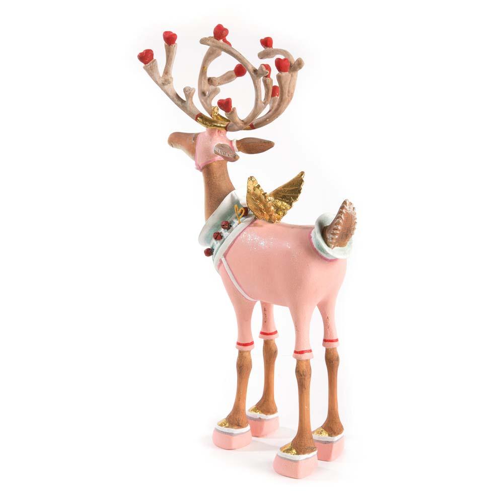 Dash Away Cupid Reindeer Figure by Patience Brewster