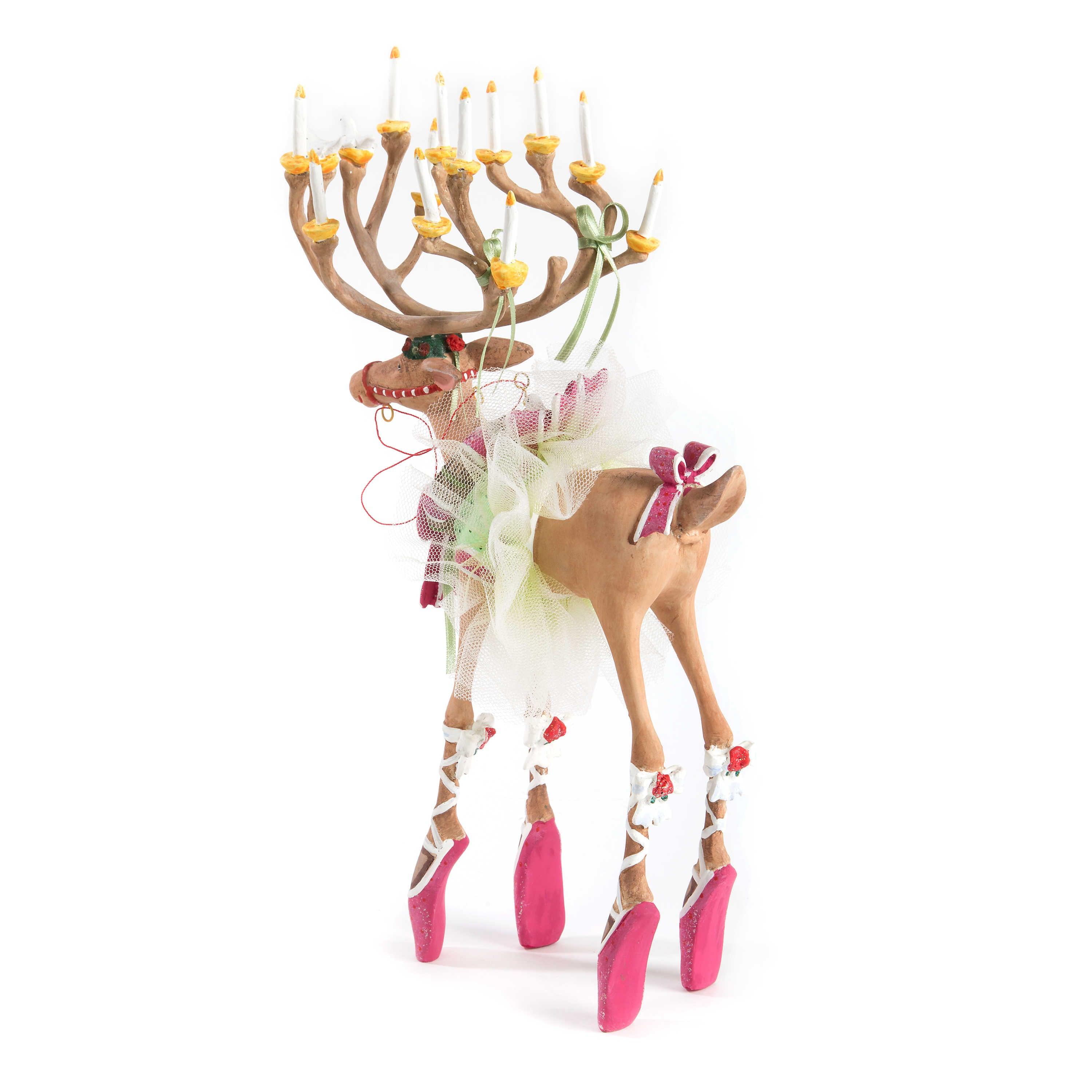 Dash Away Dancer Reindeer Figure by Patience Brewster