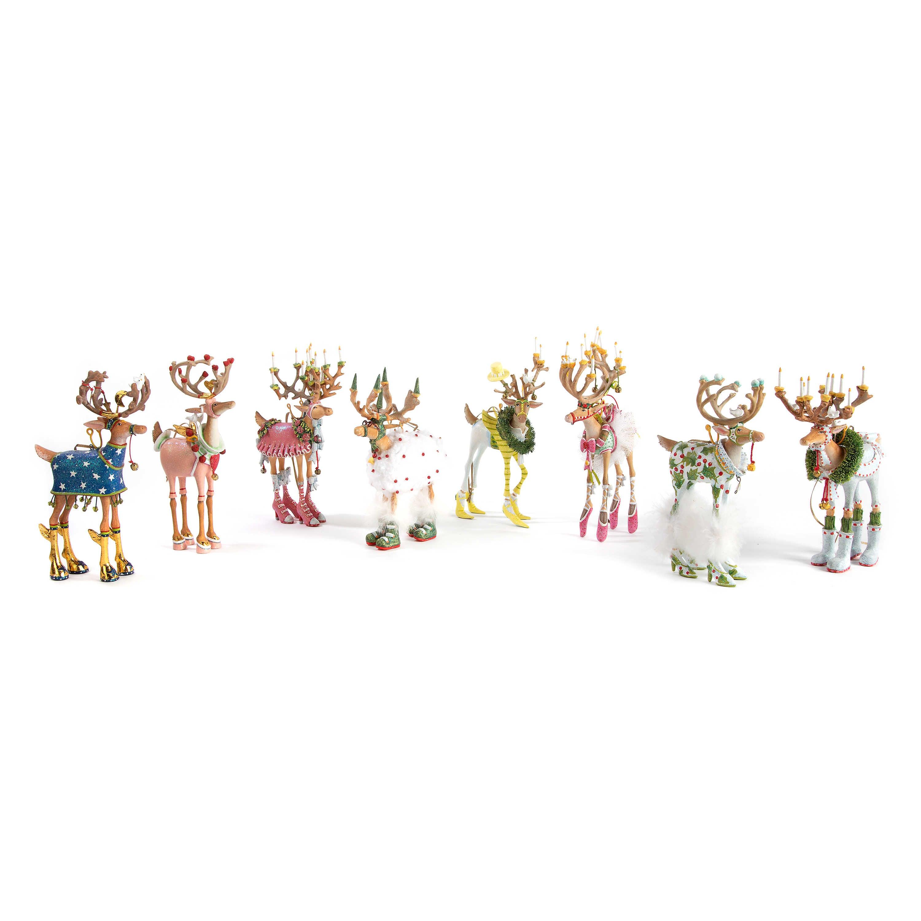 Dash Away Dancer Reindeer Ornament by Patience Brewster