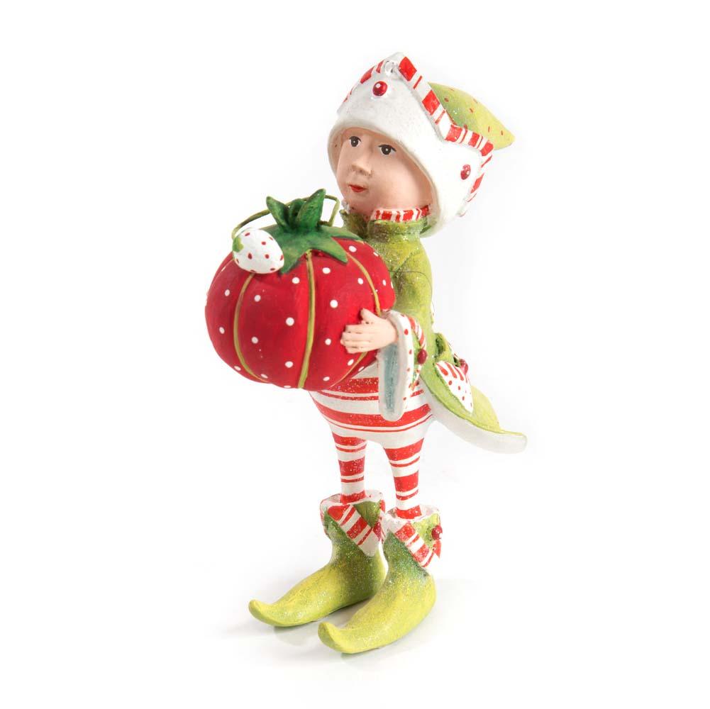 Dash Away Prancer's Elf Ornament by Patience Brewster