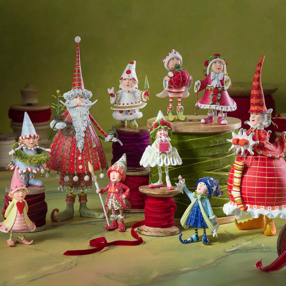 Dash Away Vixen's Elf Ornament by Patience Brewster