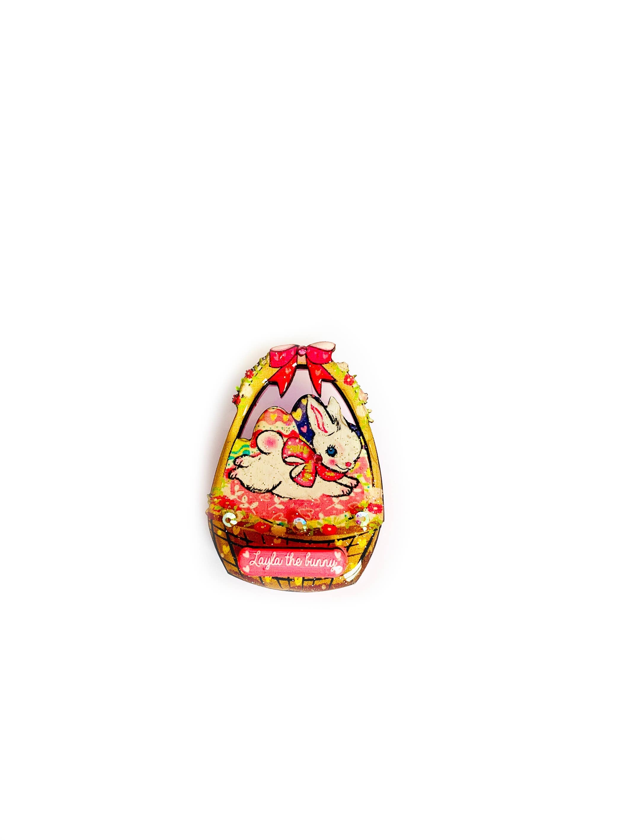 Layla's Easter Basket Brooch