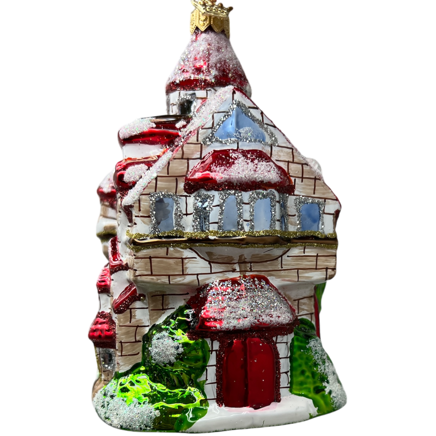 Santa Castle  Ornament