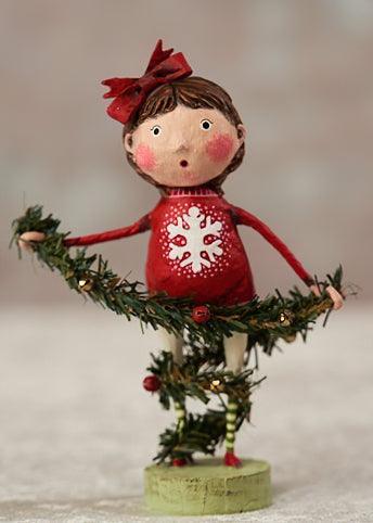 Deck the Halls Holiday Figurine by Lori Mitchell