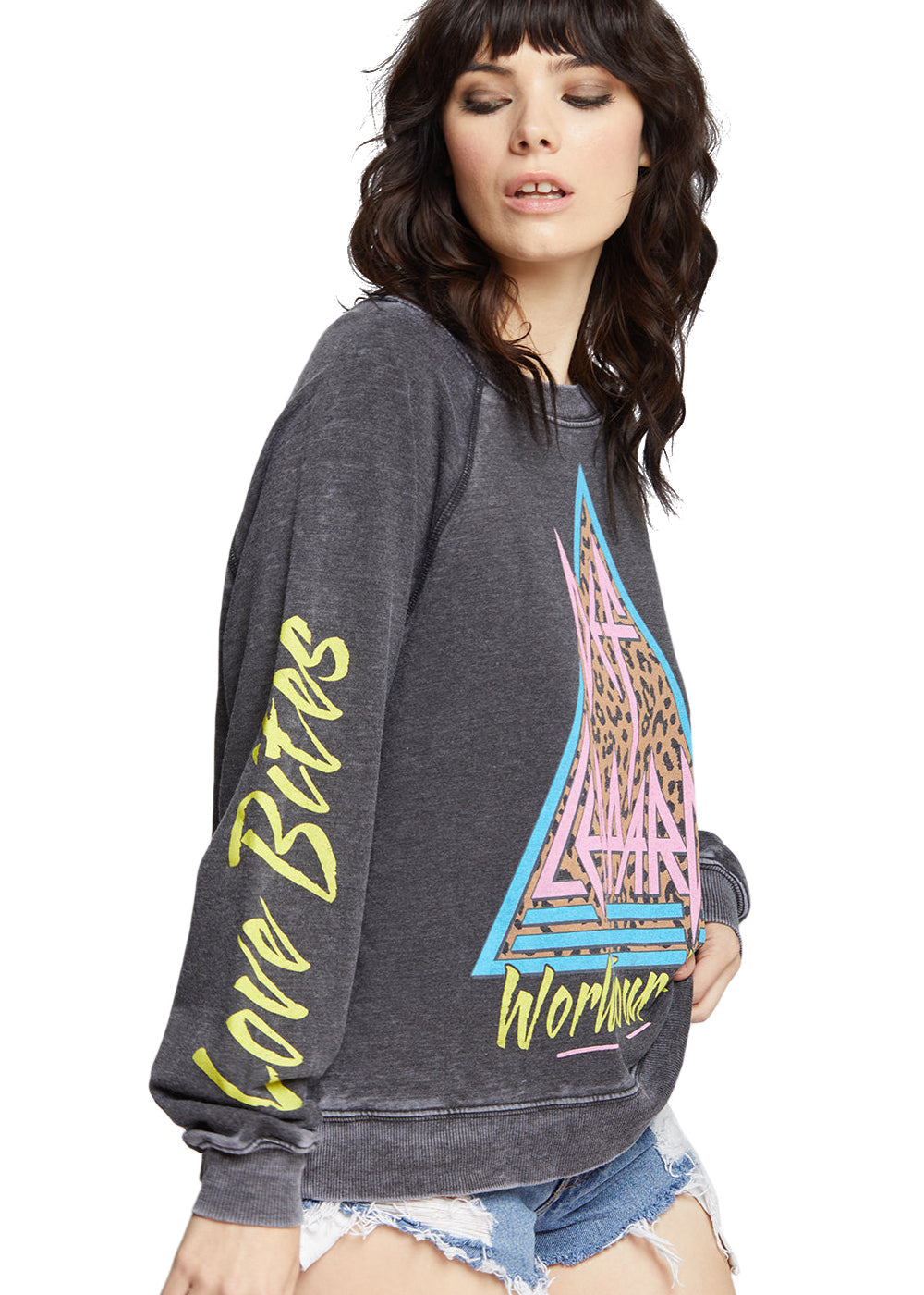 Def Leppard World Tour 1987 Band Sweatshirt by Recycled Karma