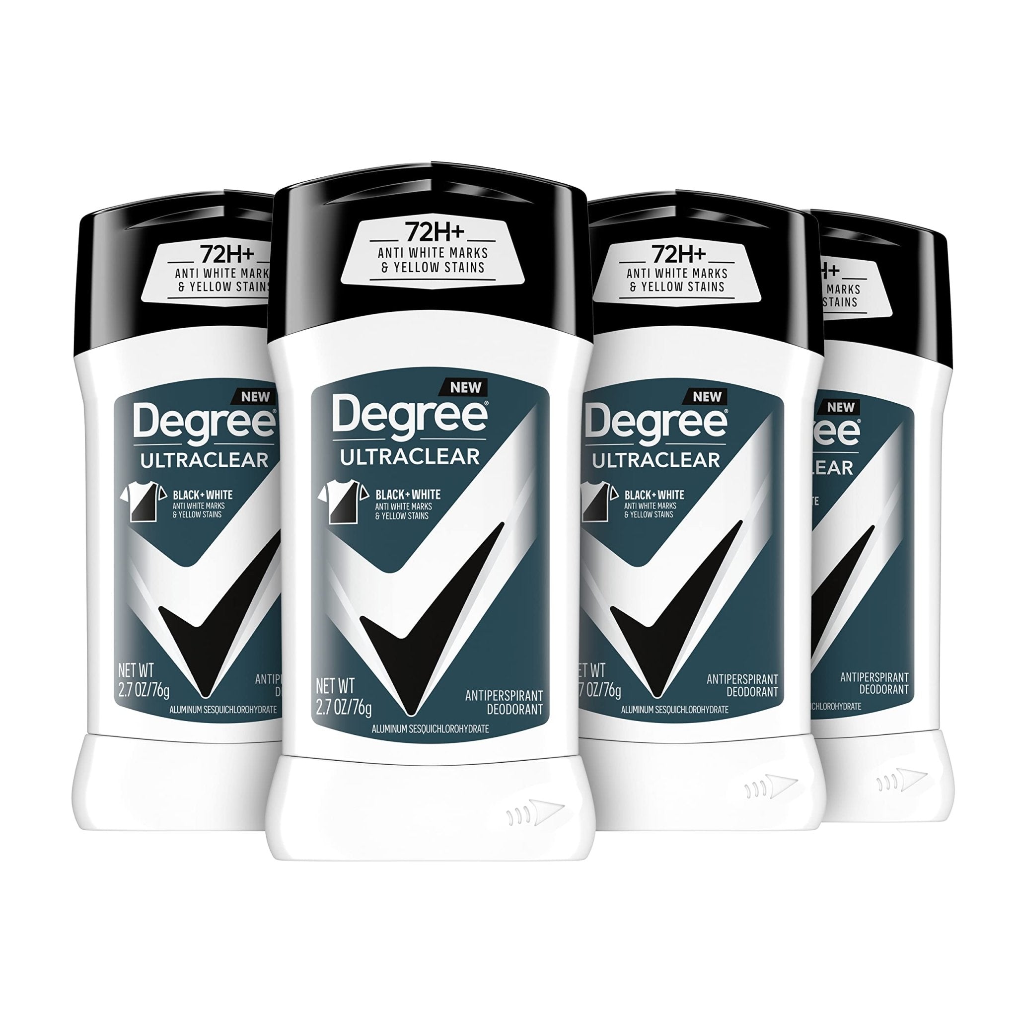 Degree Men Antiperspirant Deodorant Adventure Freshness and Odor Protection Deodorant for Men 2.7 Oz, (Pack of 4) Woodsy, Stick