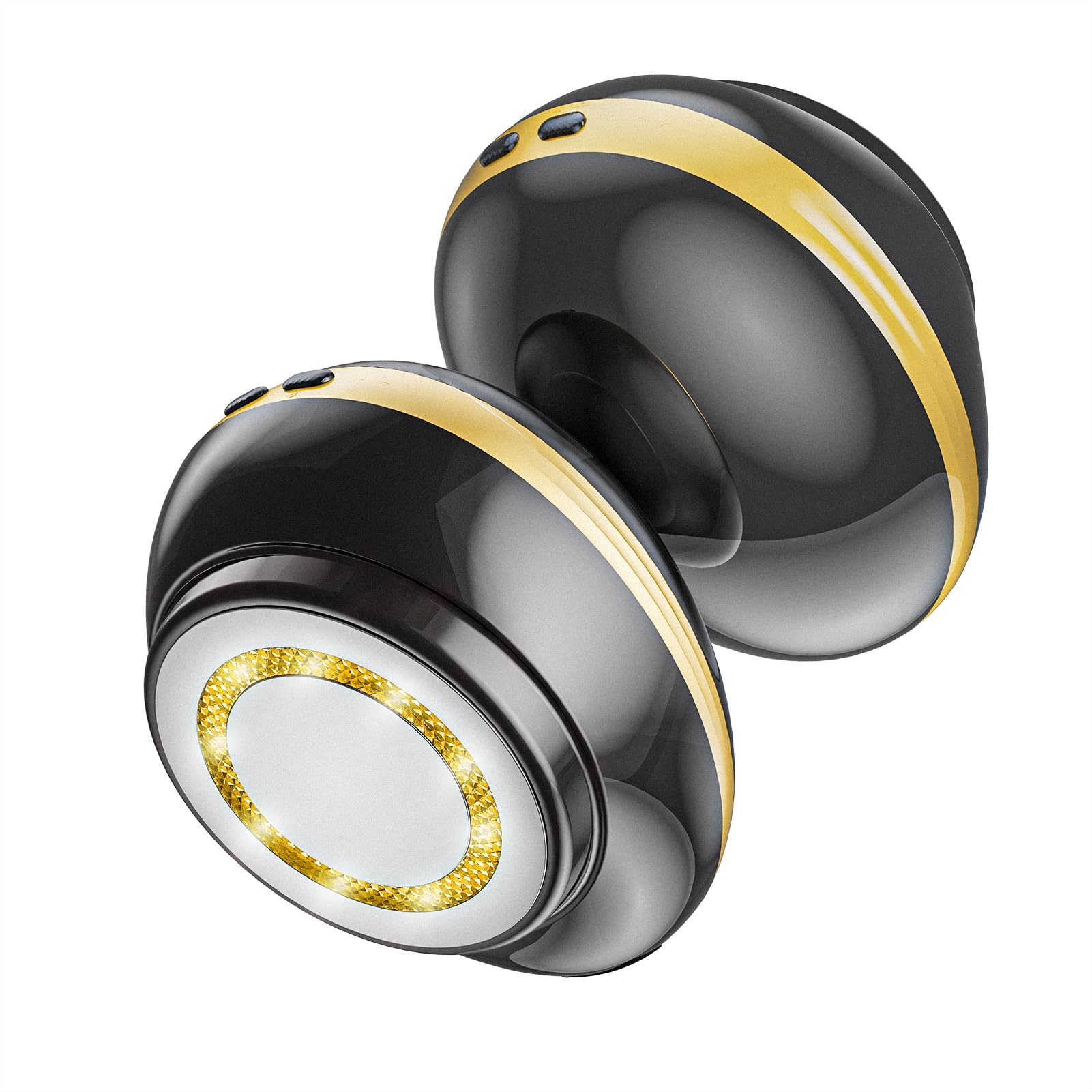 Depsoul Body Massager, 2 in 1 Professional Wireless Electric Massager, with 3 Gears for Belly, Waist, Leg, Butt, Arm