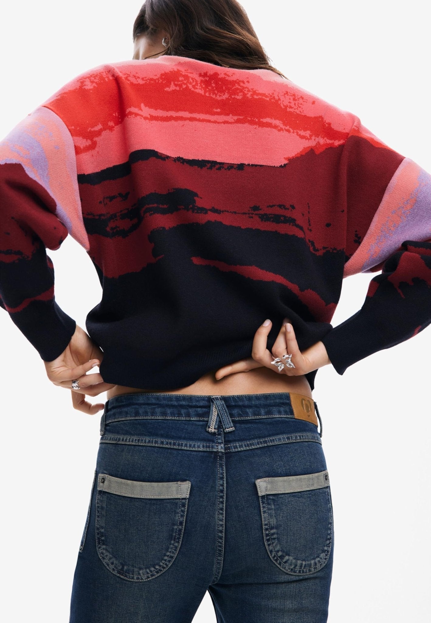 Desigual Women's Sunset Landscape Sweatshirt