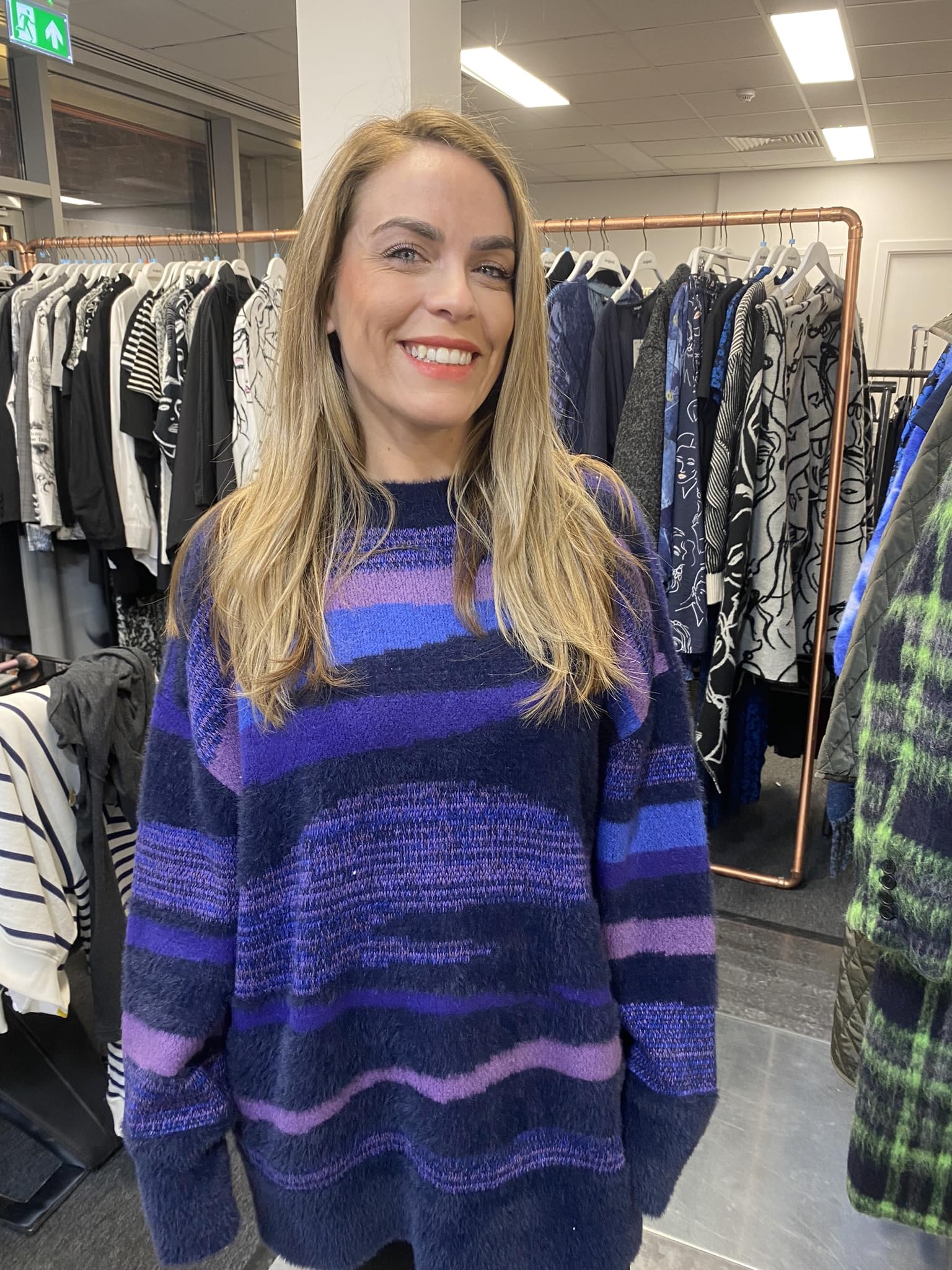 Desigual Women's Woman Flat Knit Thick Gauge Pullover