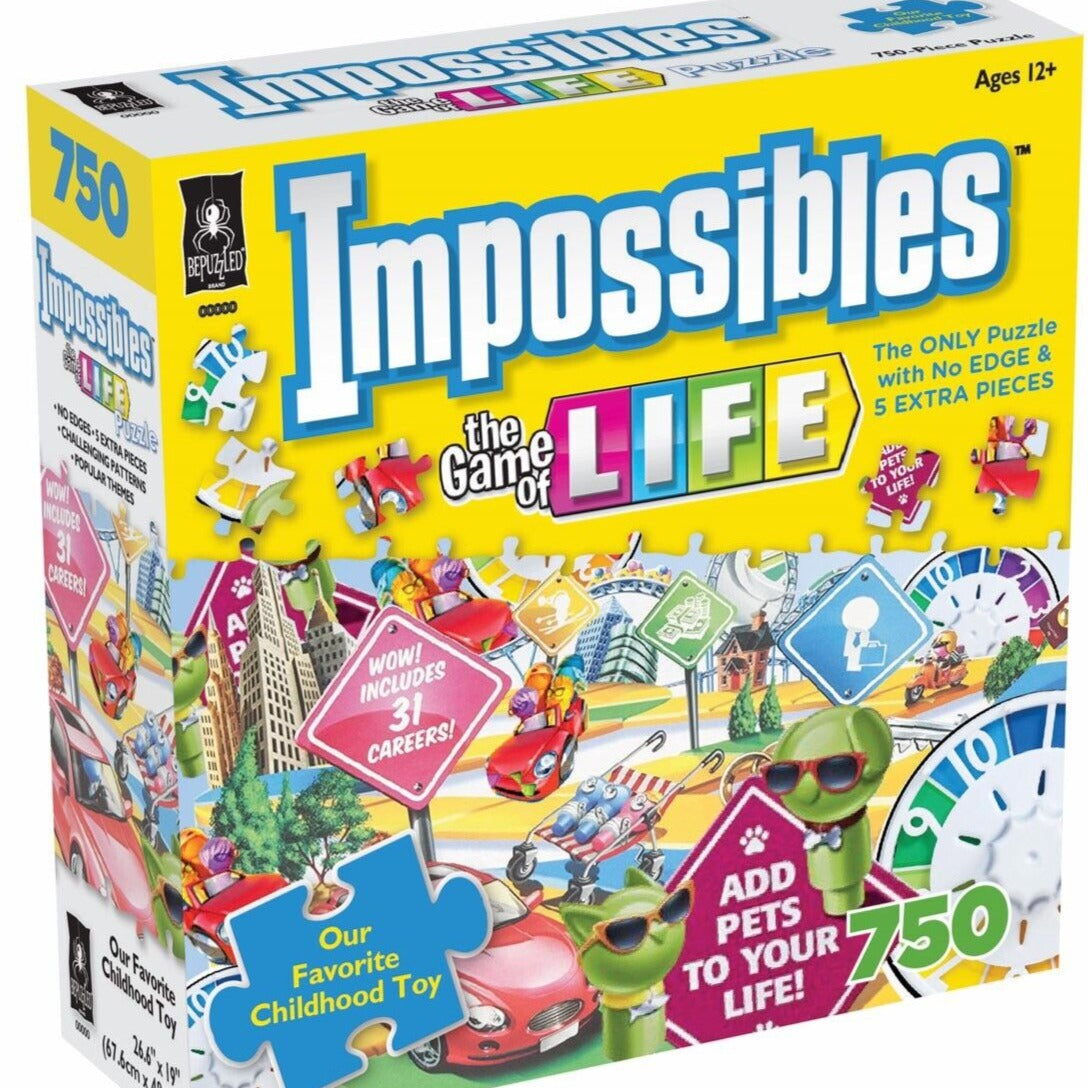 Hasbro Game Of Life  Impossibles Puzzle