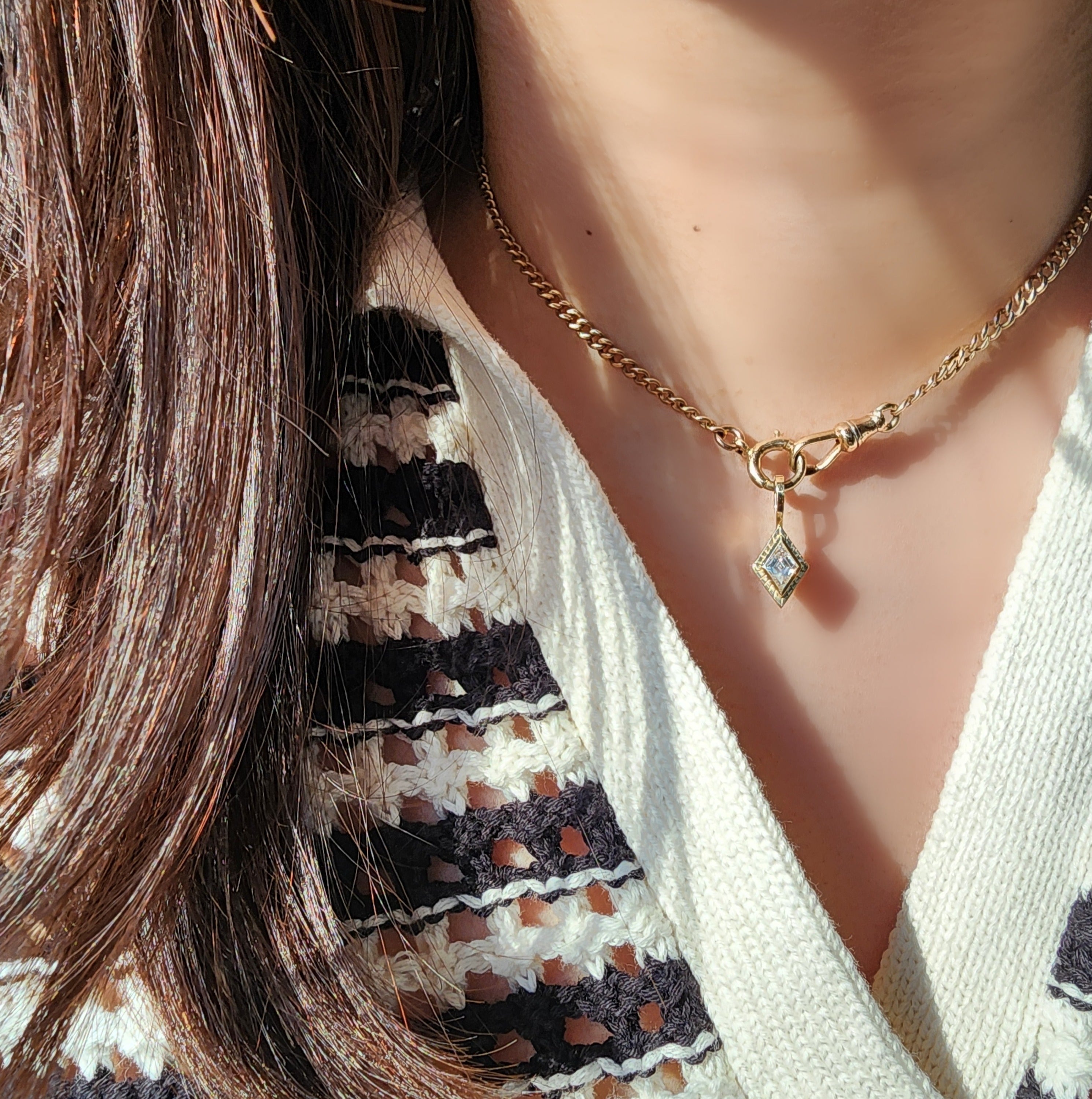Sol Diamond Pendant