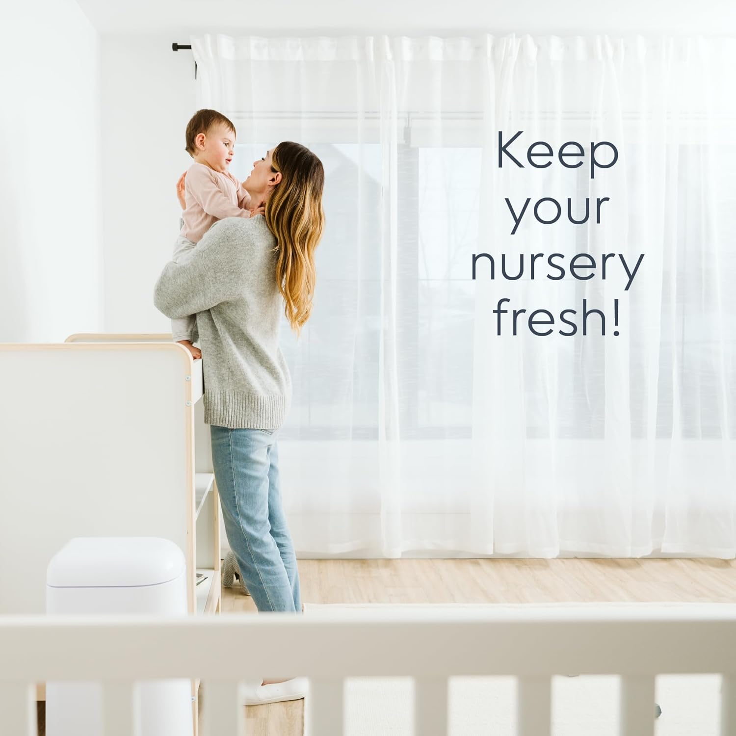 Diaper Genie Easy Roll Refill | 30 Bags Per Refill | Holds Up to 1410 Newborn Diapers | Odor Control | Diaper Pail Refill Bags | Fits Diaper Genie Signature & Platinum Pails