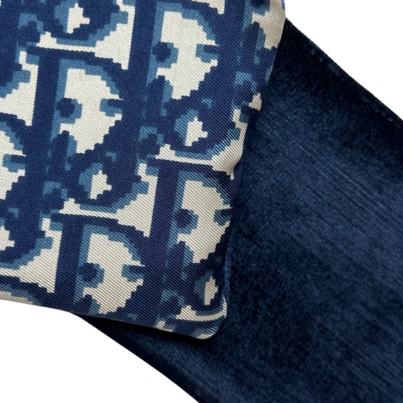 Trotter Blue Vintage Silk Scarf All-Around Bag