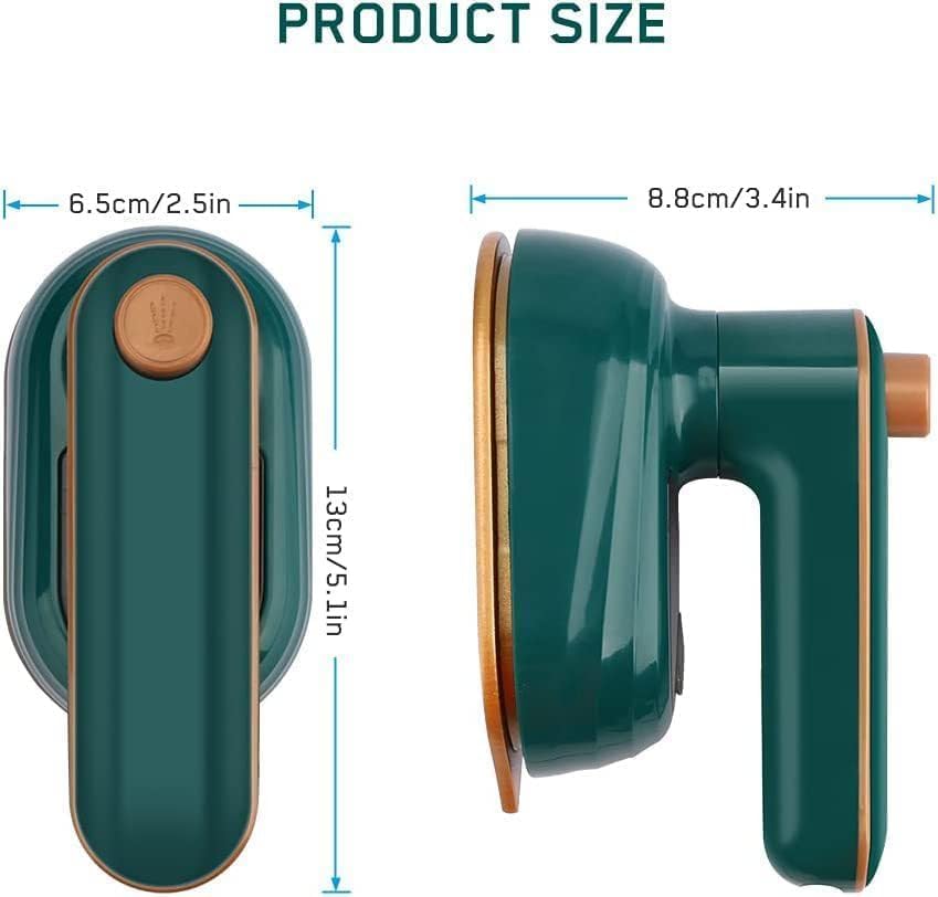 Dodorado Steam Iron, Peachloft Steamer, Portable Steamer for Clothes Travel, Household Handheld Portable Garment Steamer, Travel Size Clothes Steamers, Handheld Portable Iron, Rapid Heating (White)