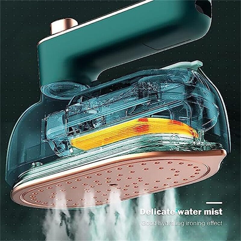 Dodorado Steam Iron, Peachloft Steamer, Portable Steamer for Clothes Travel, Household Handheld Portable Garment Steamer, Travel Size Clothes Steamers, Handheld Portable Iron, Rapid Heating (White)