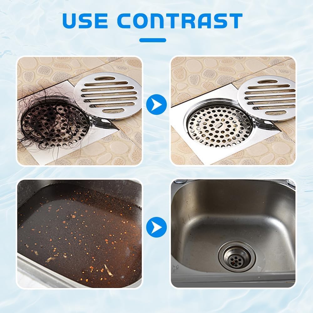 DodoradoDrain Cleaner, Benighty Drain Cleaner, Worldtornado Sink DrainCleaner, Powerful Sink & DrainCleaner, Dredge Blast Pipe Cleaner, Powerful Pipe Dredging Agent for Home Kitchen Toilet (2)