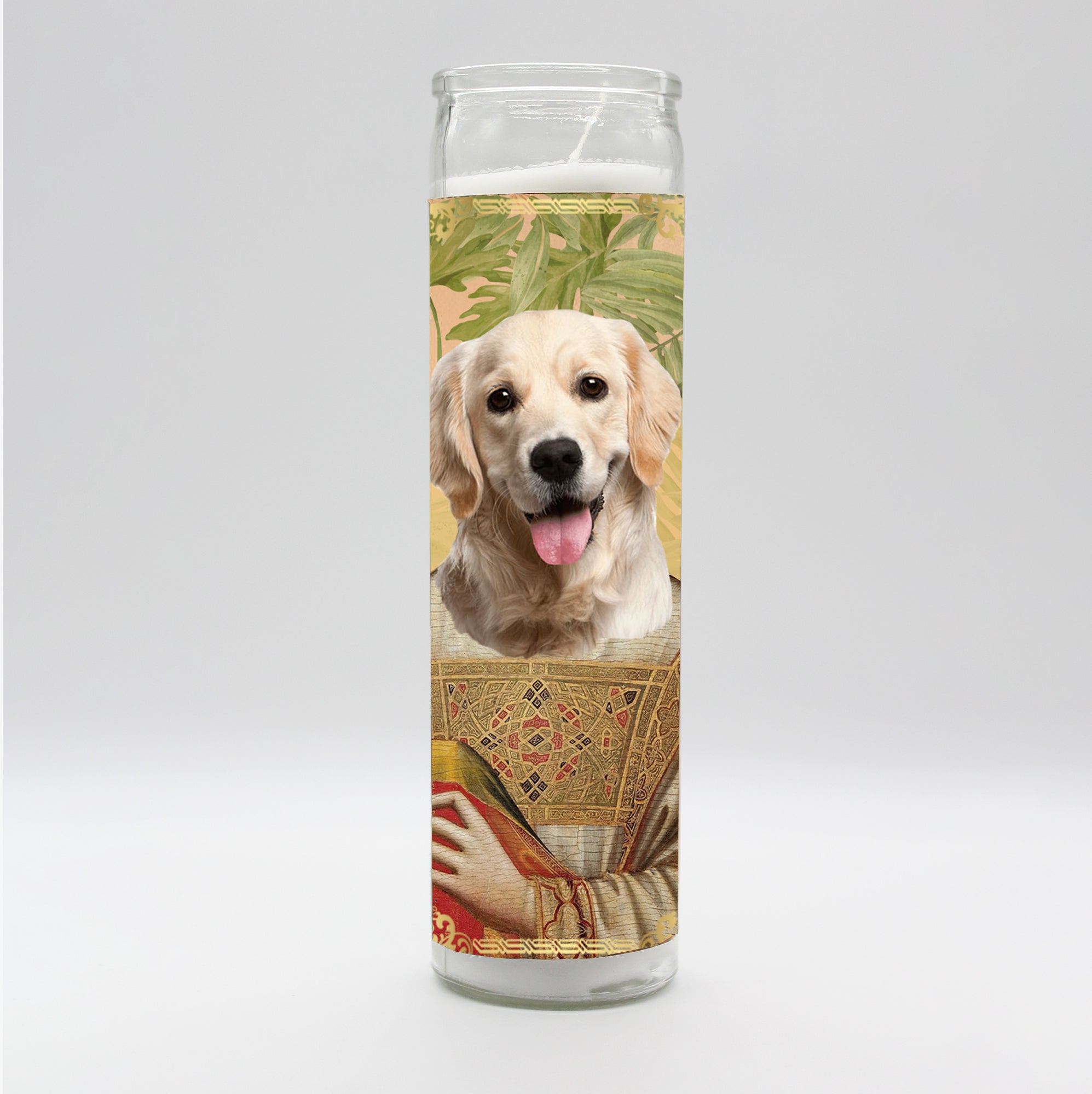 Saint Labrador Dog Candle by BOBBYK