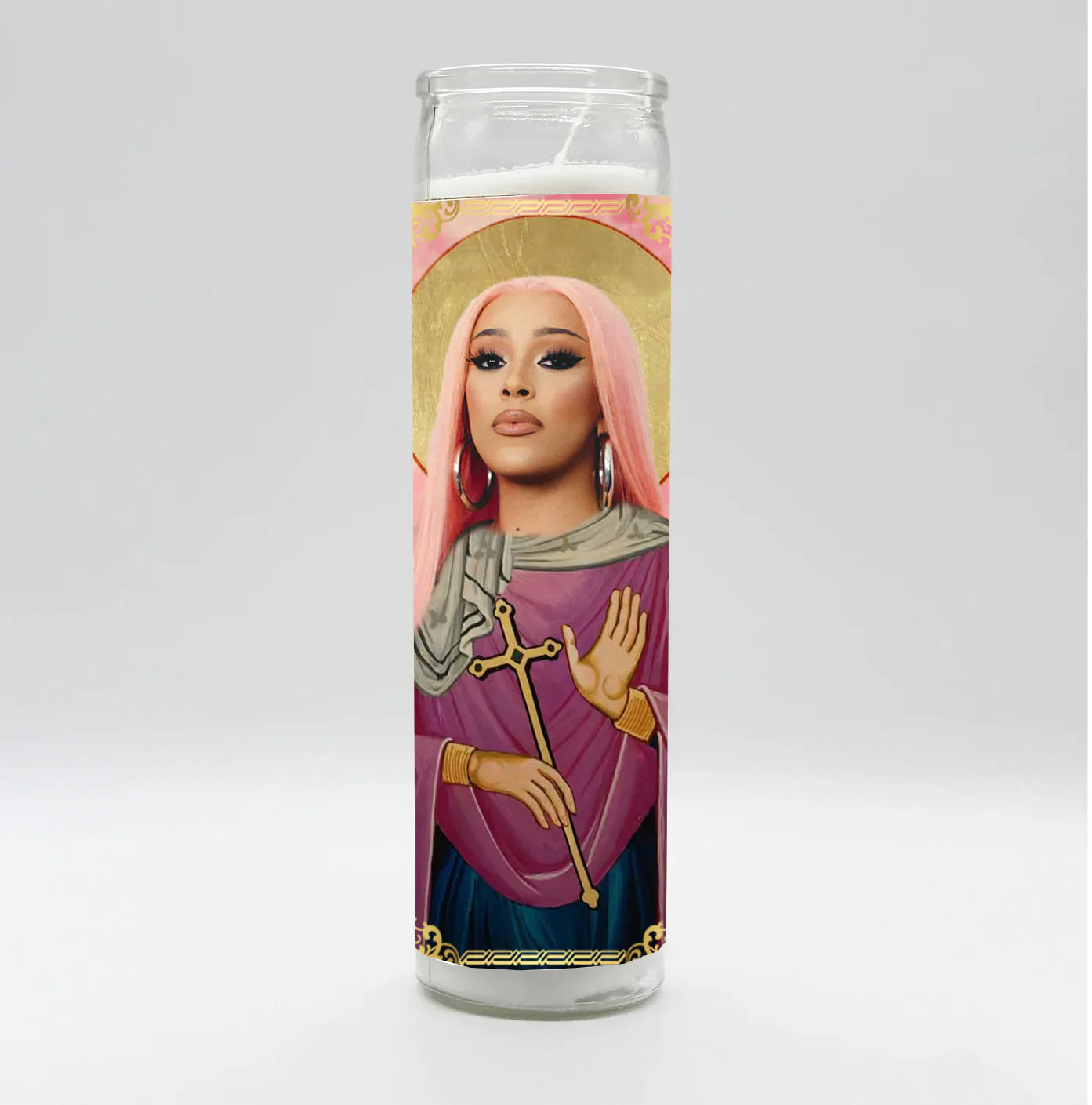 Saint Doja Candle by BOBBYK