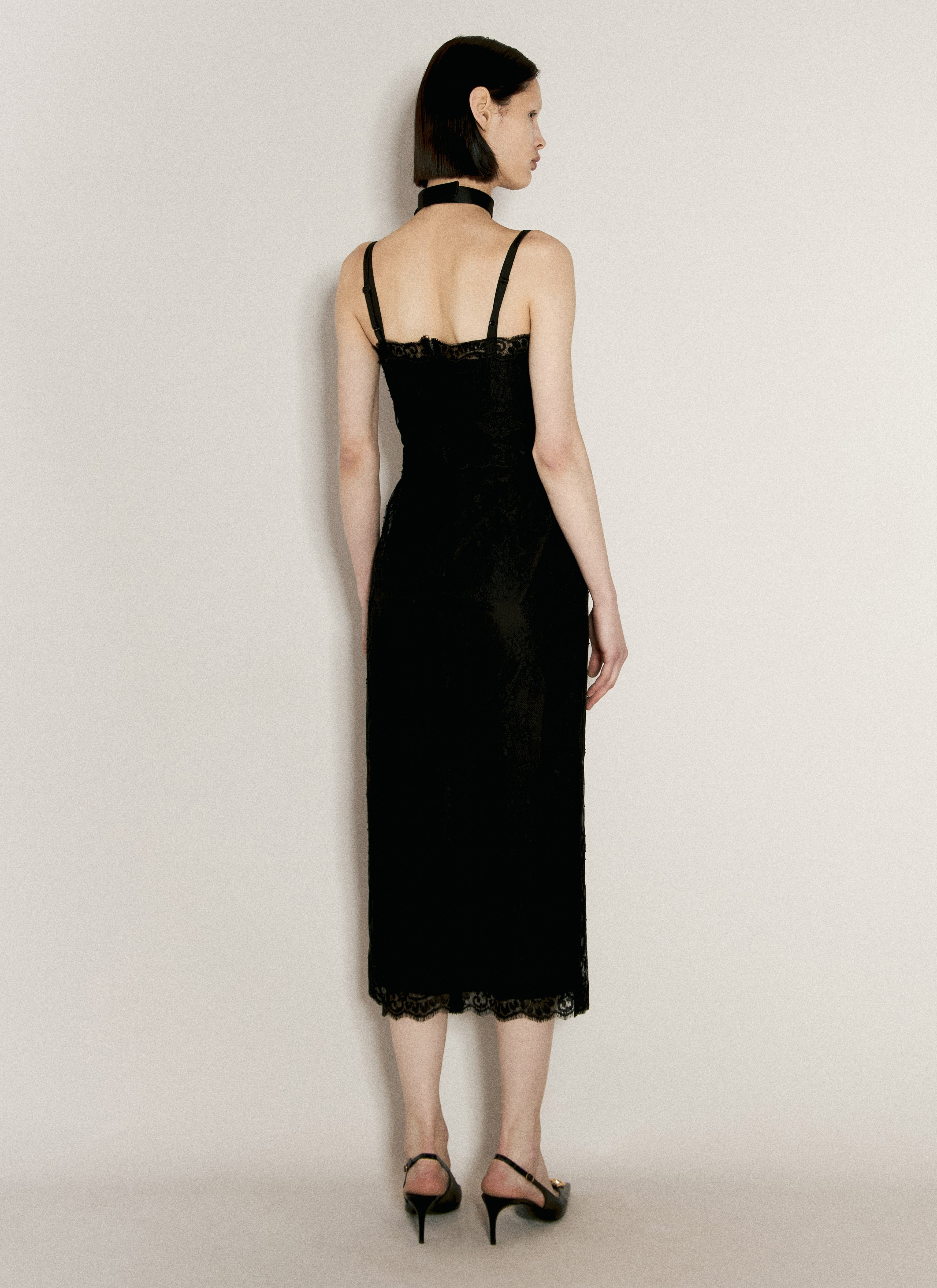 Dolce & Gabbana Women Lace Slip Dress