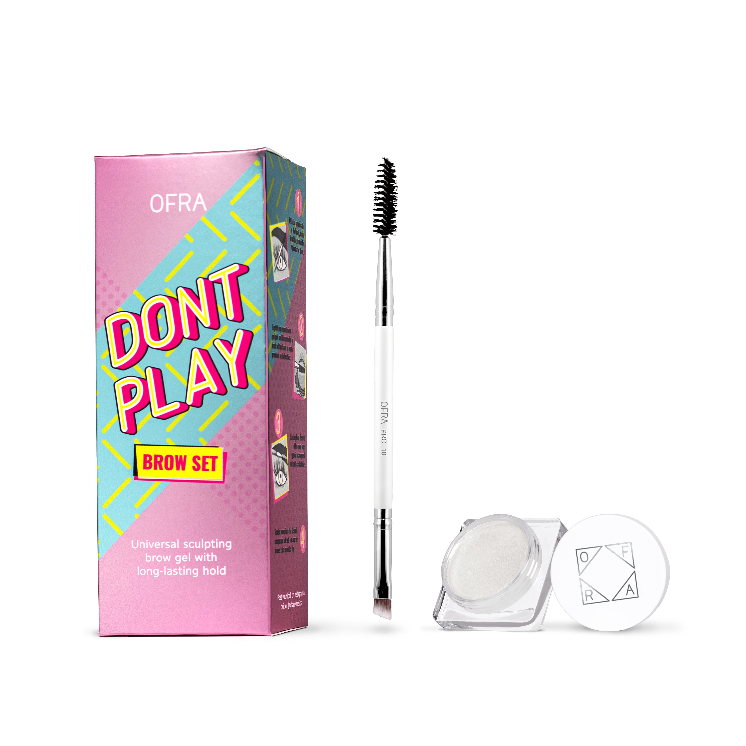 Don't Play Eyebrow Gel Set