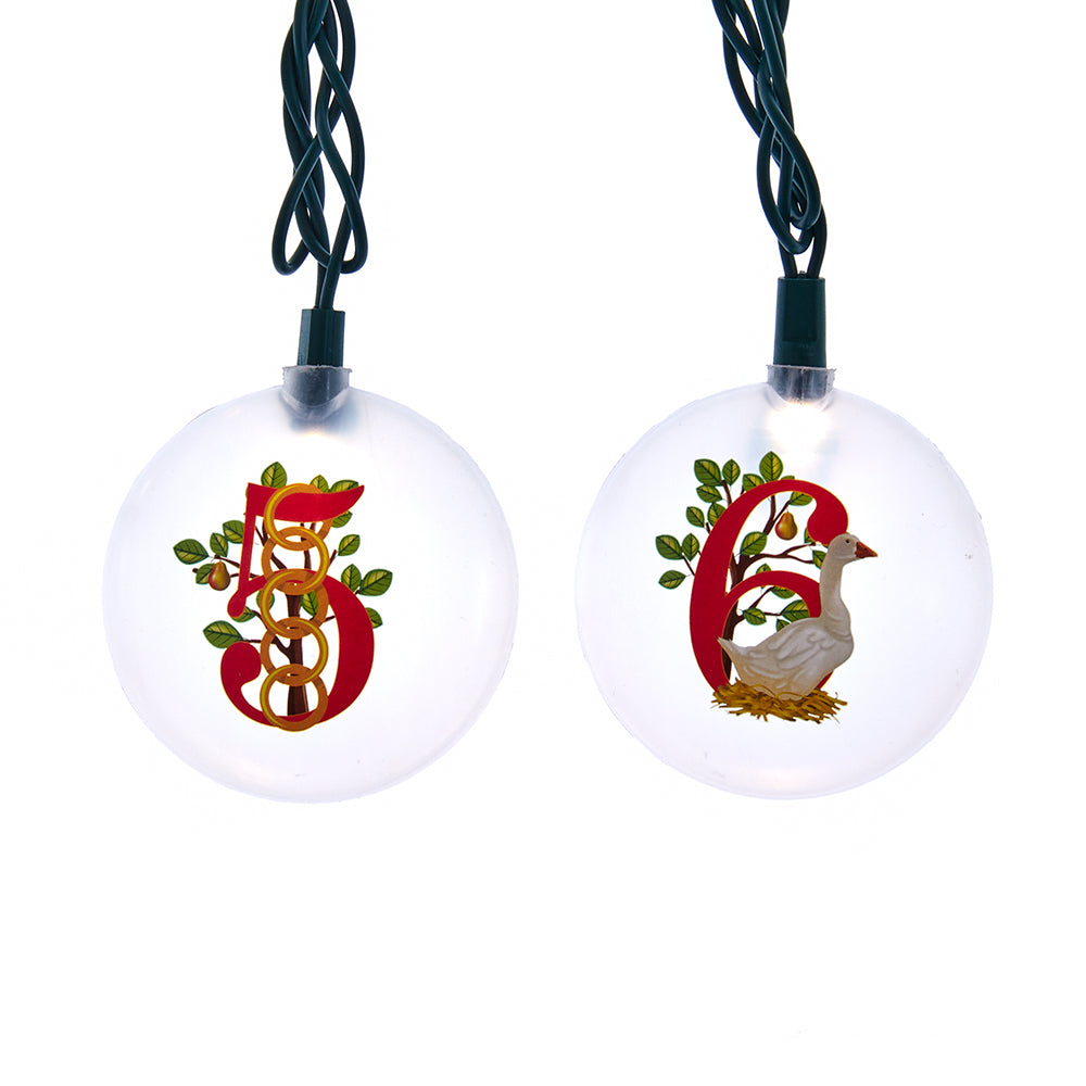 12 Days Of Christmas Light Set - 32 Feet Long