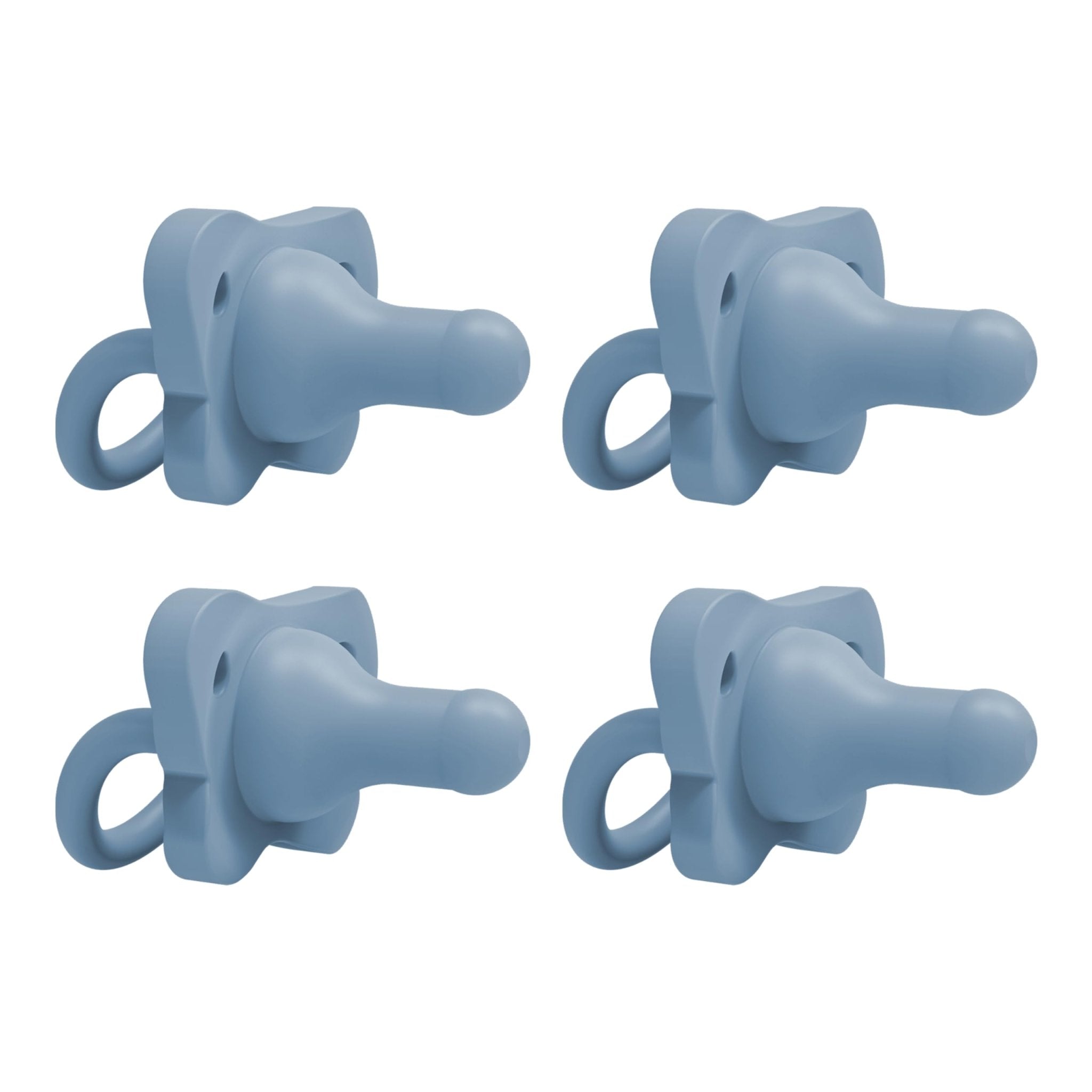 Dr. Brown’s HappyPaci 100% Silicone Pacifier 0-6m, BPA Free, White, Pink, Light Pink 3-Pack