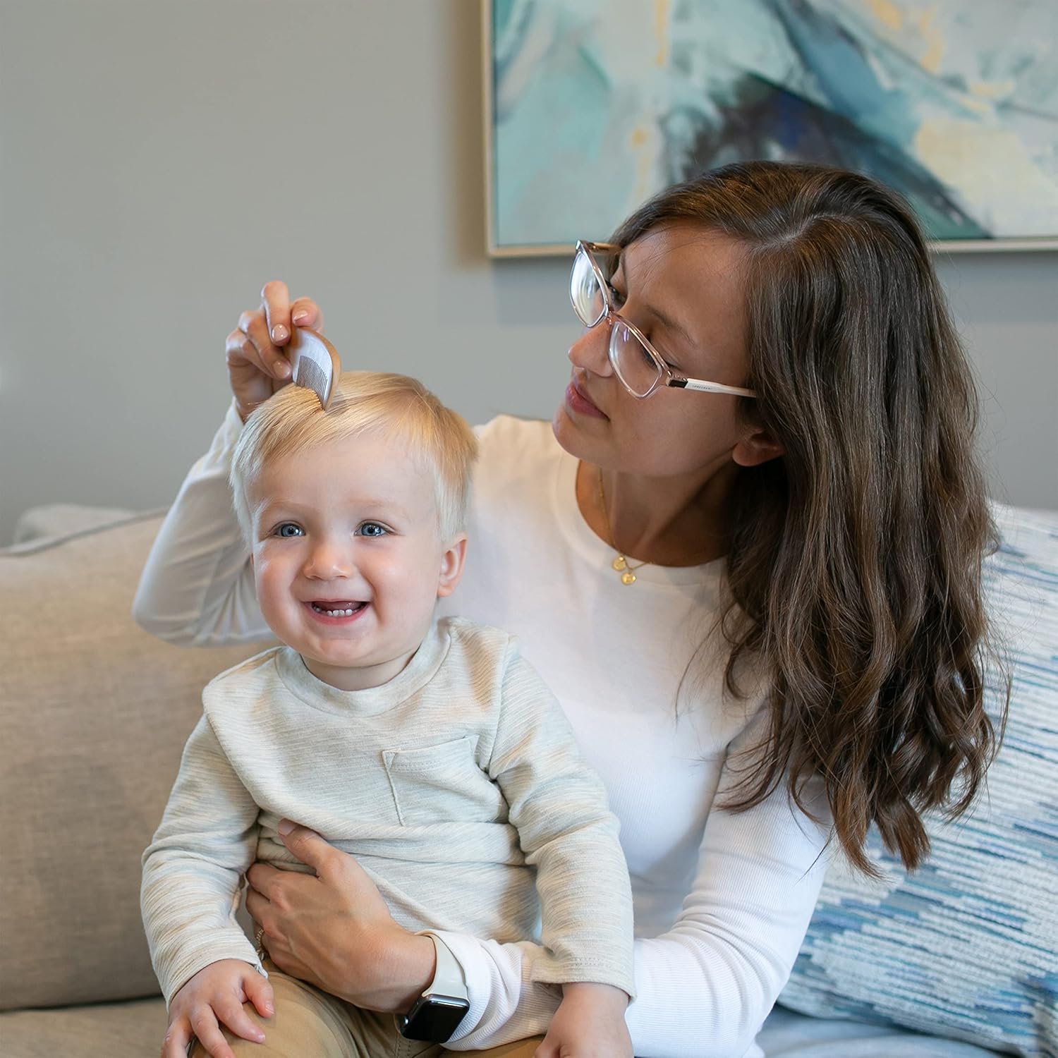 Dr. Brown's Soft and Safe Baby Brush + Comb