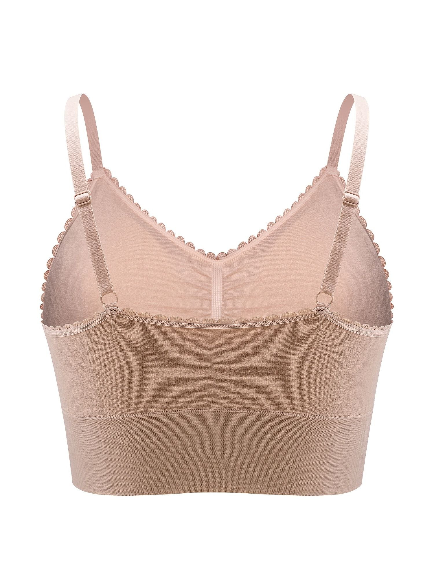 Plus Size Lace Wireless Bras For Women; Low-Impact Activity Sleep Bralette; Comfort Workout Sports Bra; Comfortable Full Coverage; Soft And Breathable Fabric; Women's Lingerie