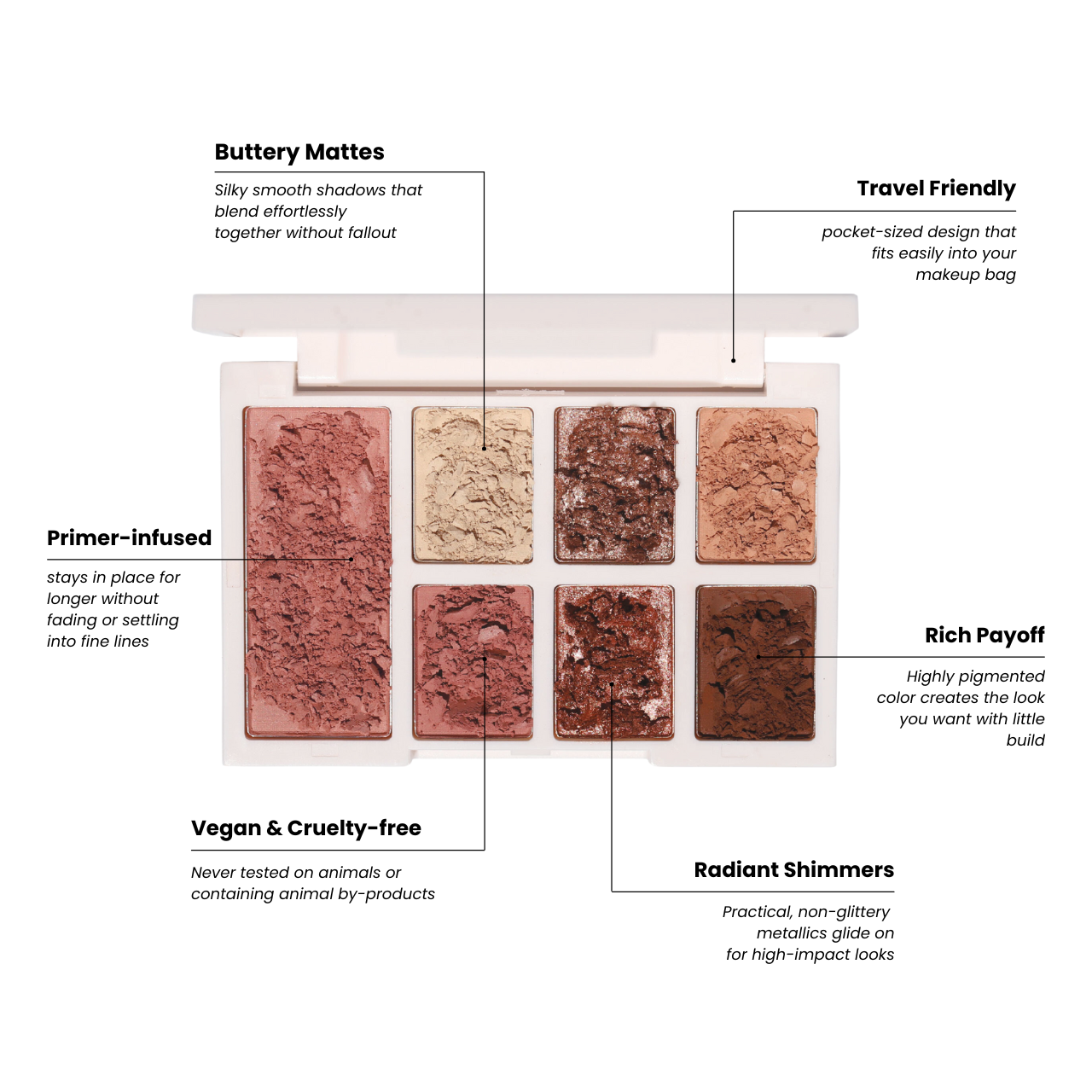 Duality I Eye and Cheek Palette by Half Caked