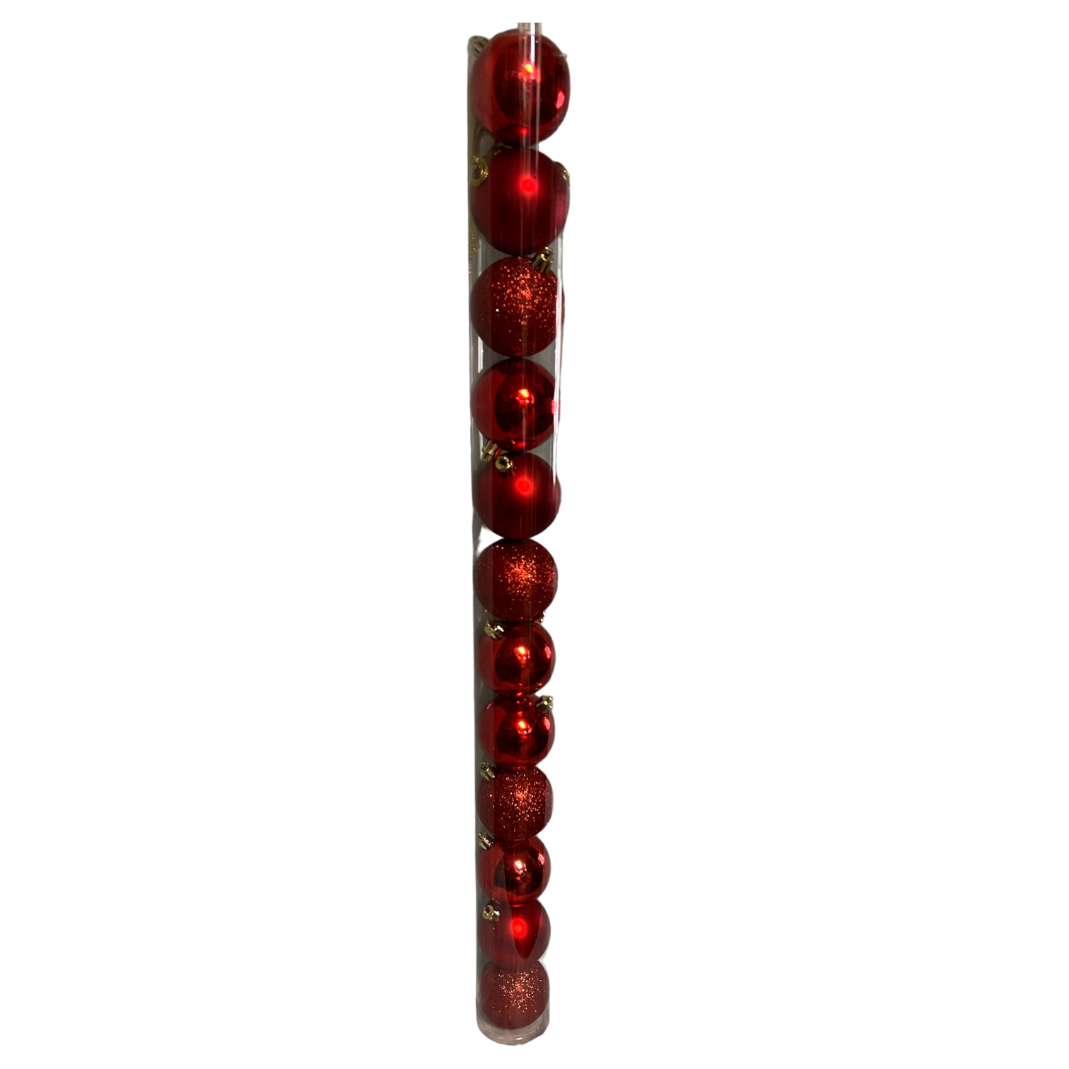 60MM 12 Count Shatterproof - Red
