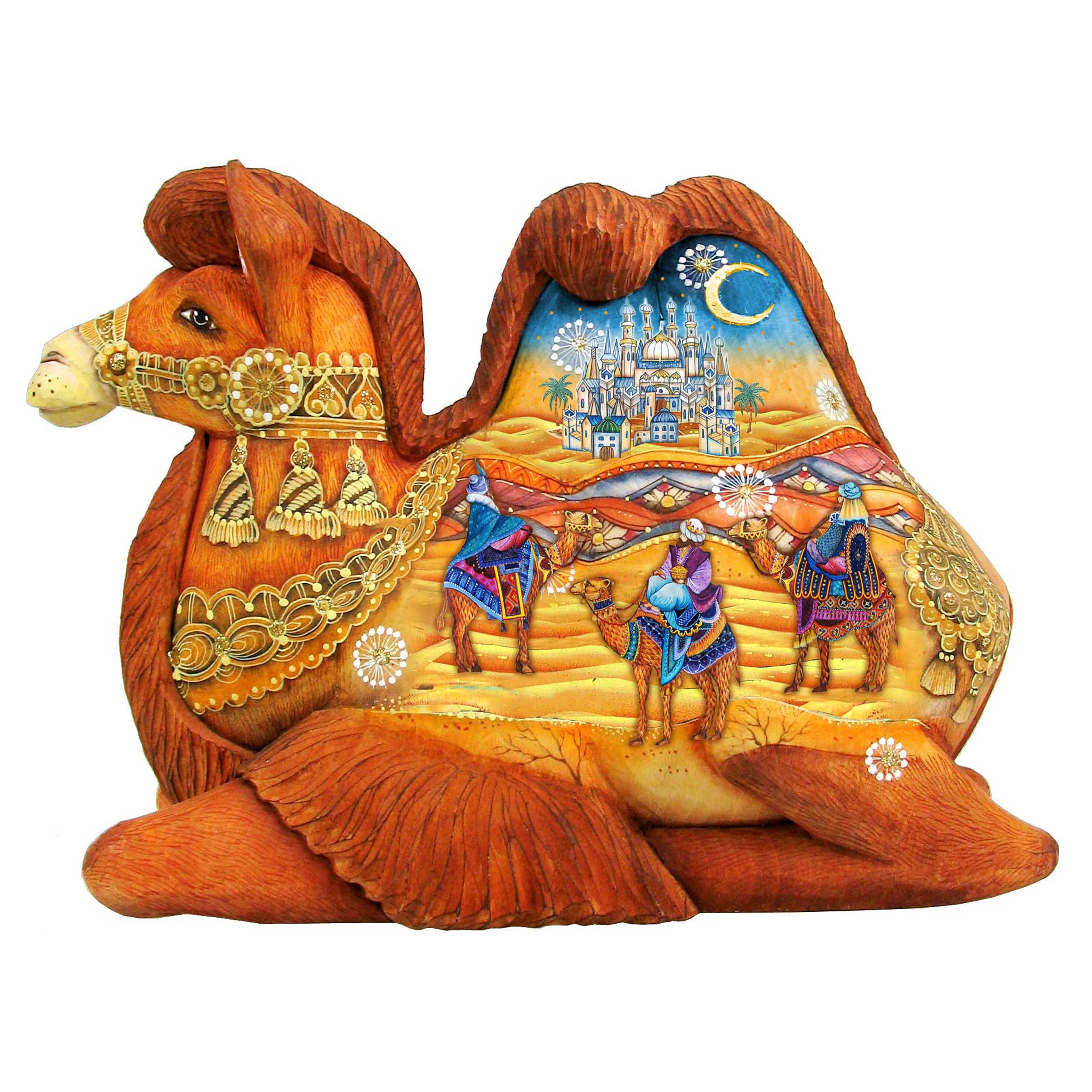 Three Kings Nativity Door Decor by G. DeBrekht - Nativity Holiday Decor - 8126519H
