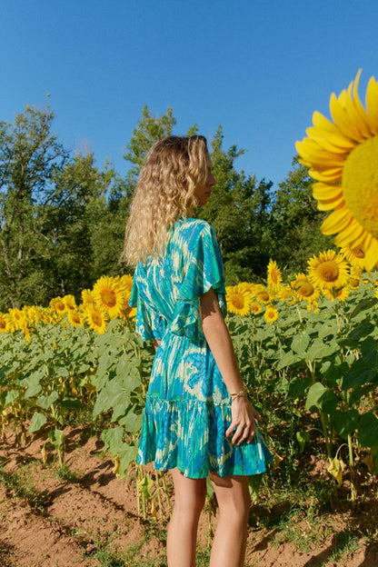 BORA BORA AQUA SHORT DRESS