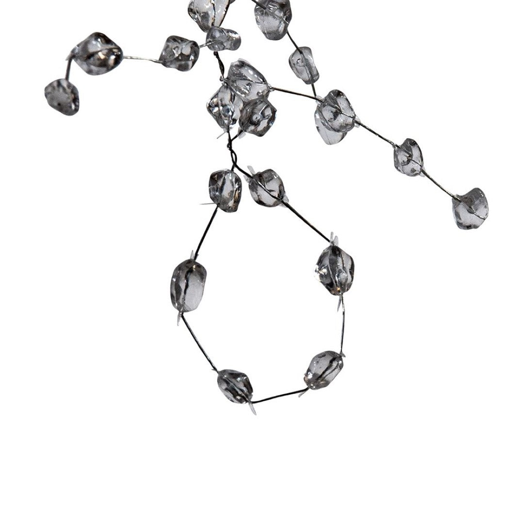 Ice Wire Clear Plastic 72 inch Garland