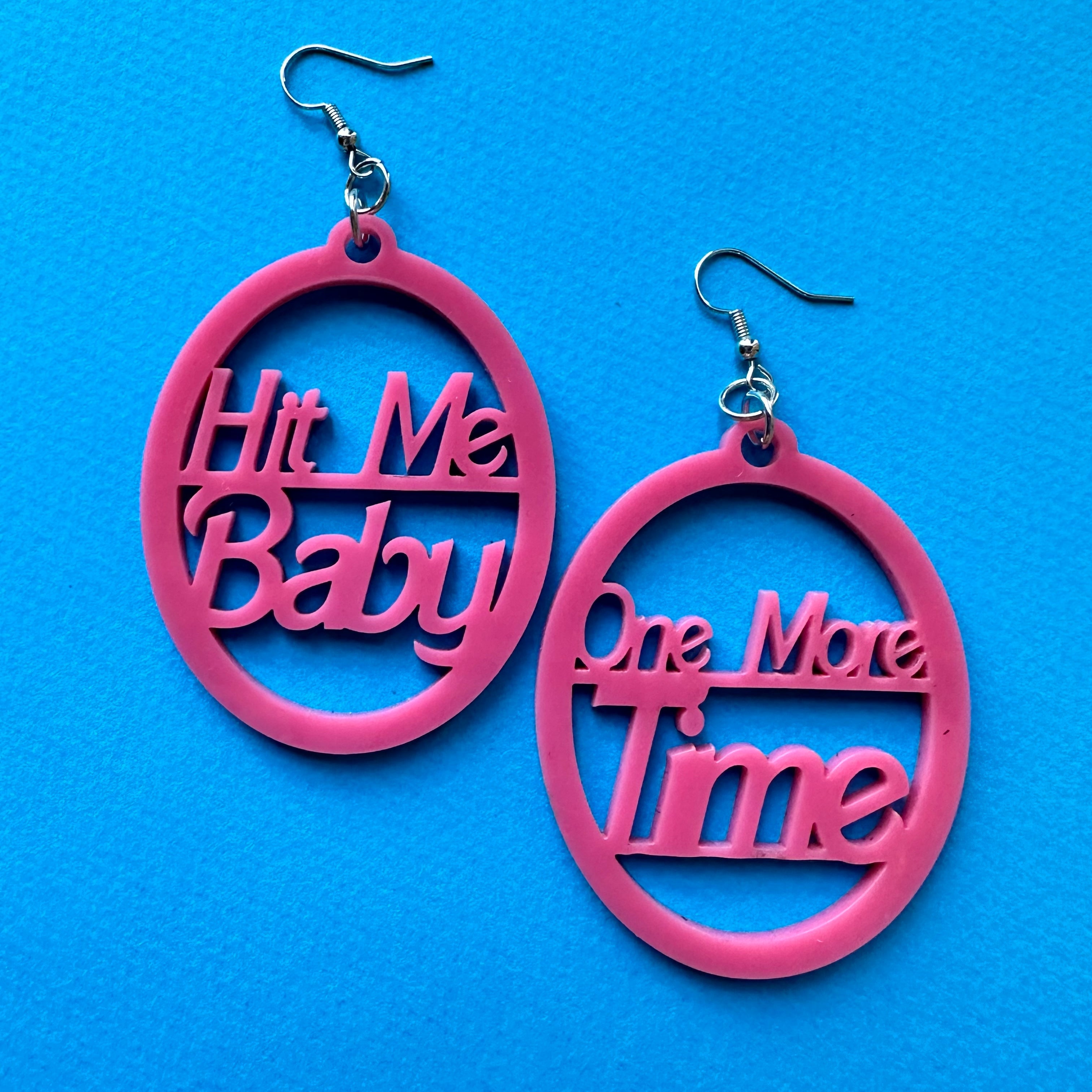 Hit Me Baby One More Time Earrings by BOBBYK