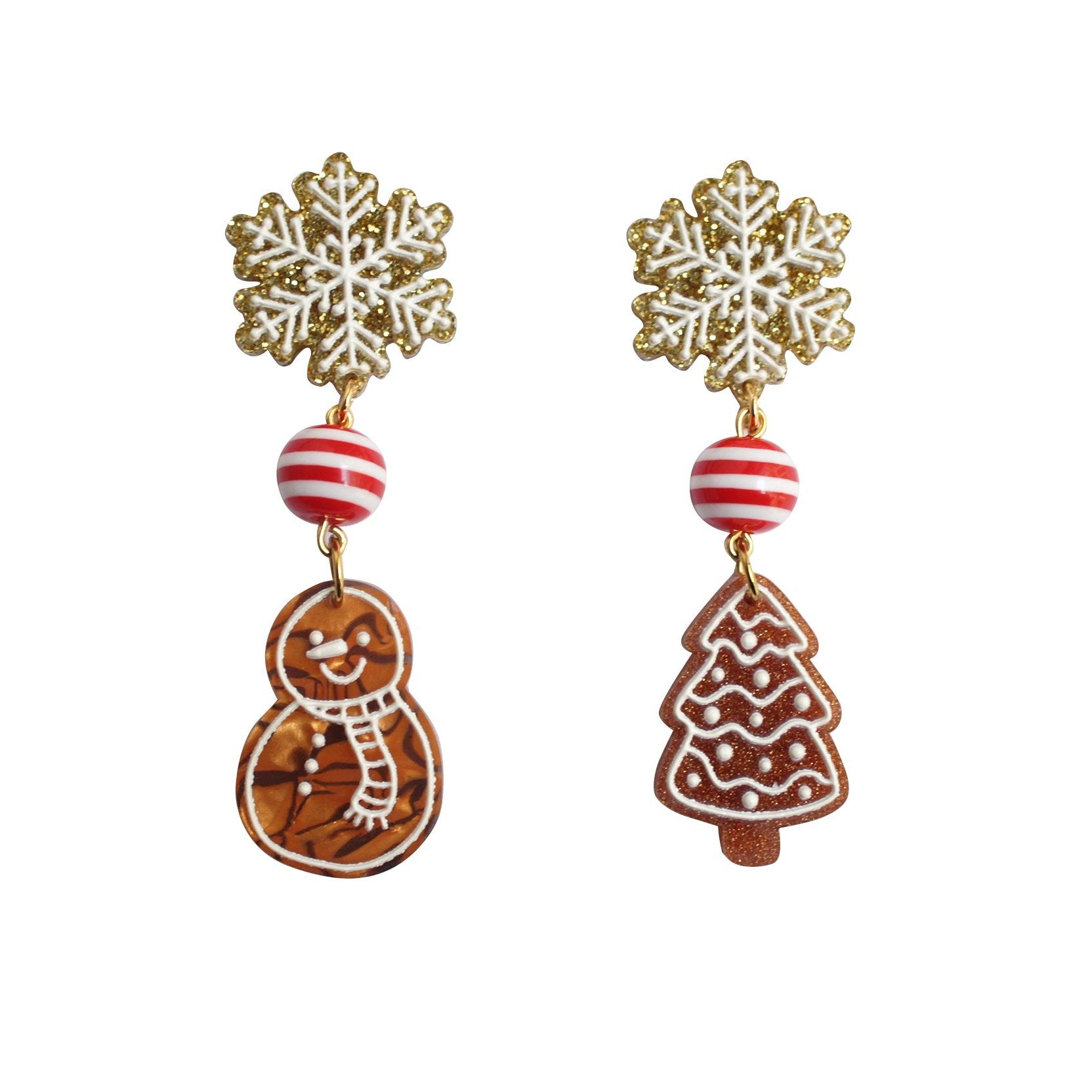 Gingerbread Earrings by Laliblue