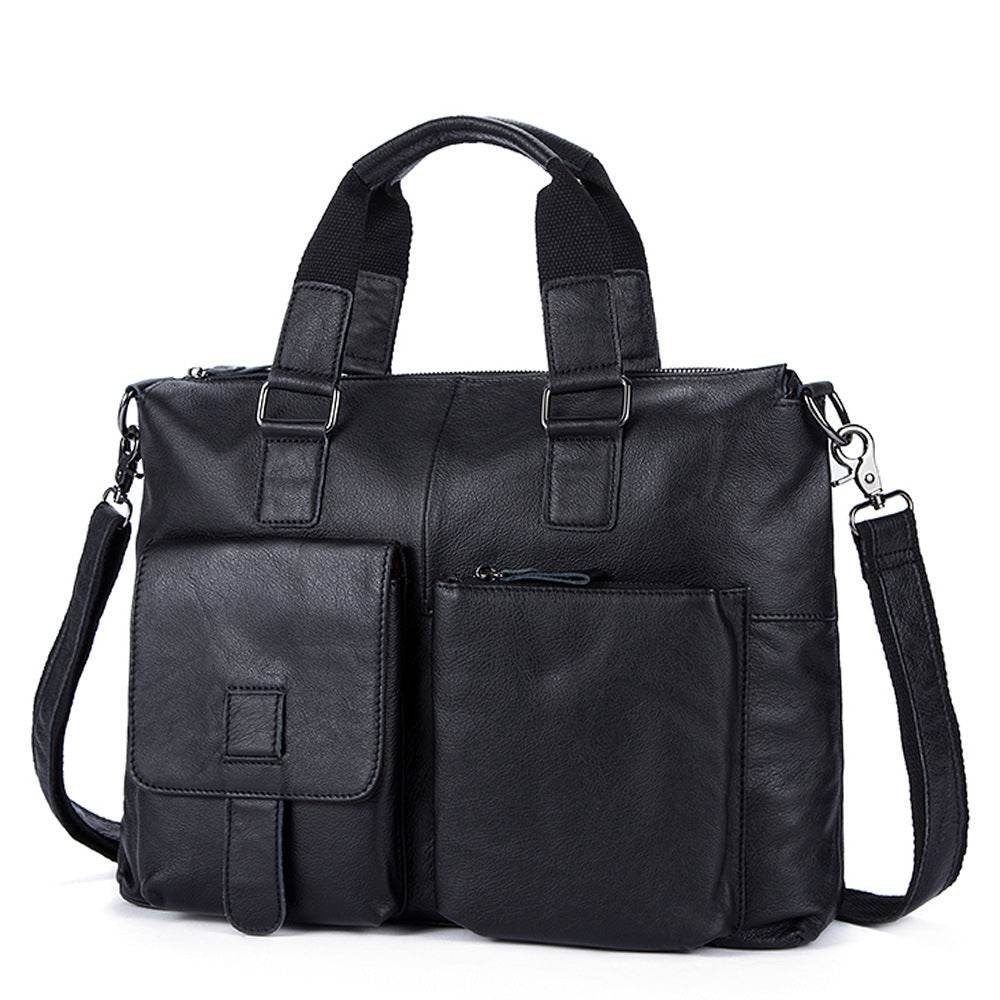 Retro First Layer Cowhide Shoulder Women Handbag