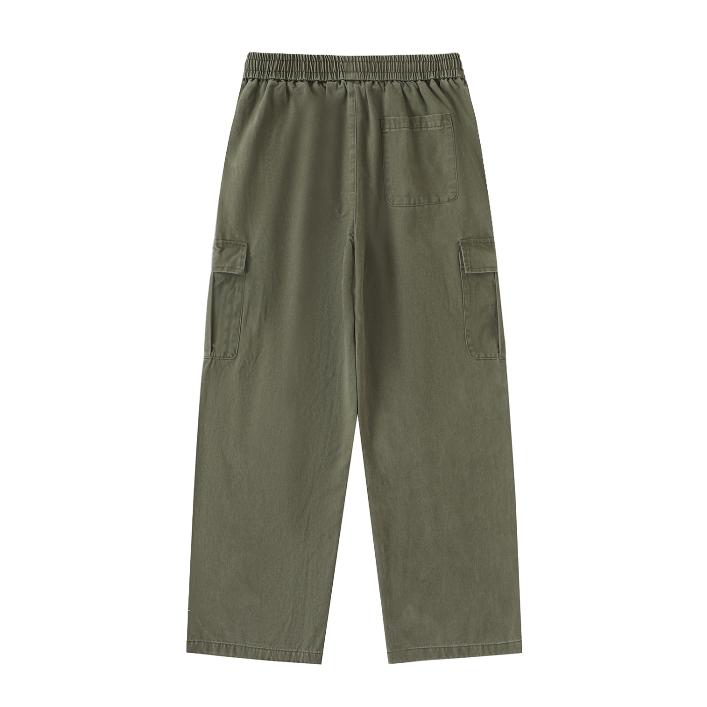 RichJvnkie Society Drawstring Waist Straight-Leg Cargo Pants