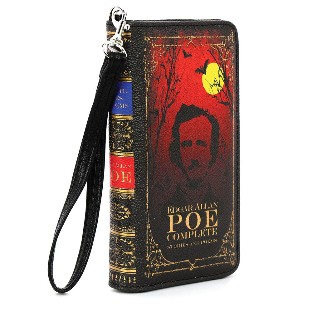 Edgar Allan Poe Book Wallet Wristlet