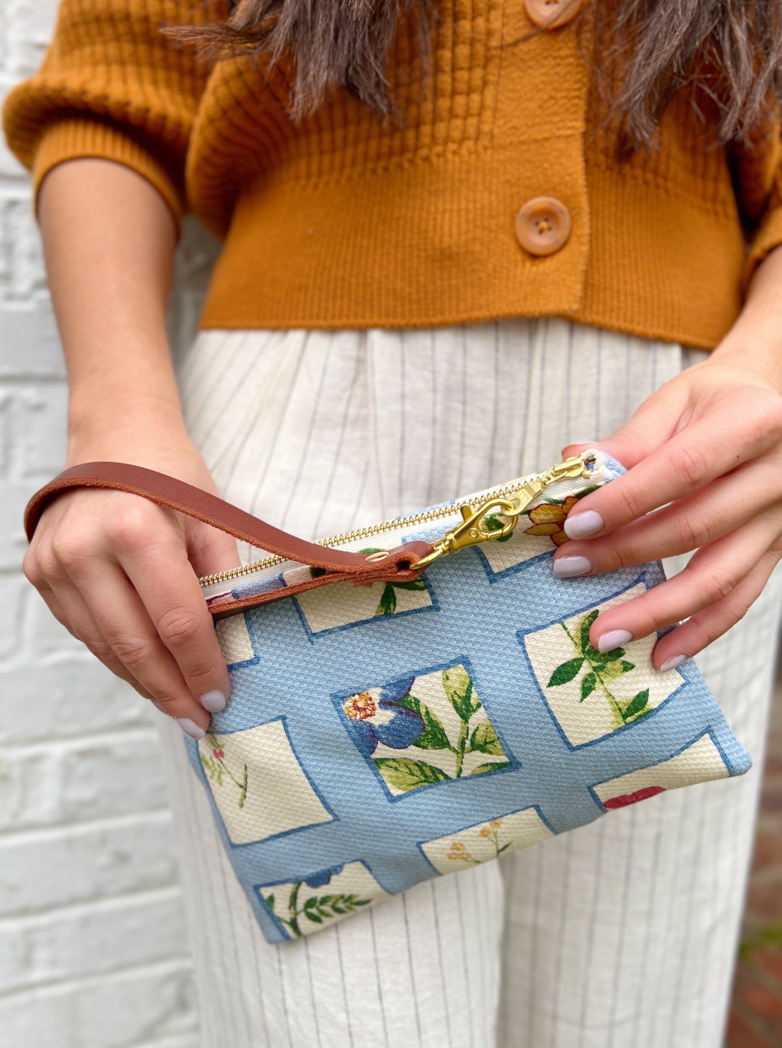 Summer Meadow Wristlet Purse