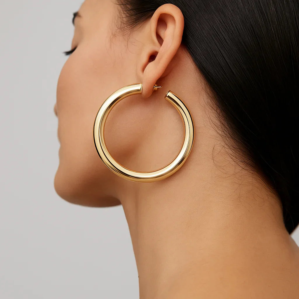 2’’ Kelly Hoops - Hoop Earrings