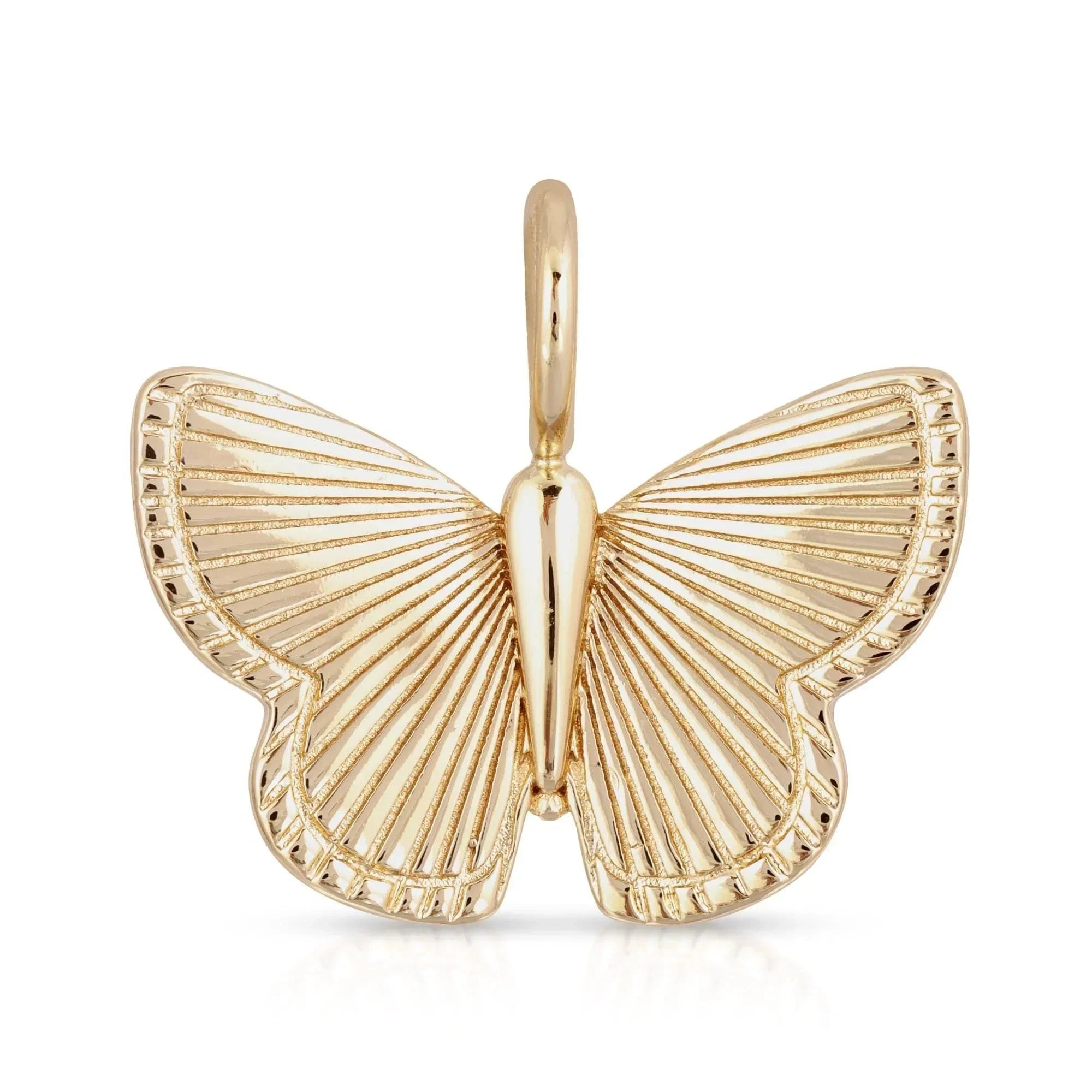 Gold Butterfly Pendant from Beatrix Pendant collection, perfect for any jewelry lover