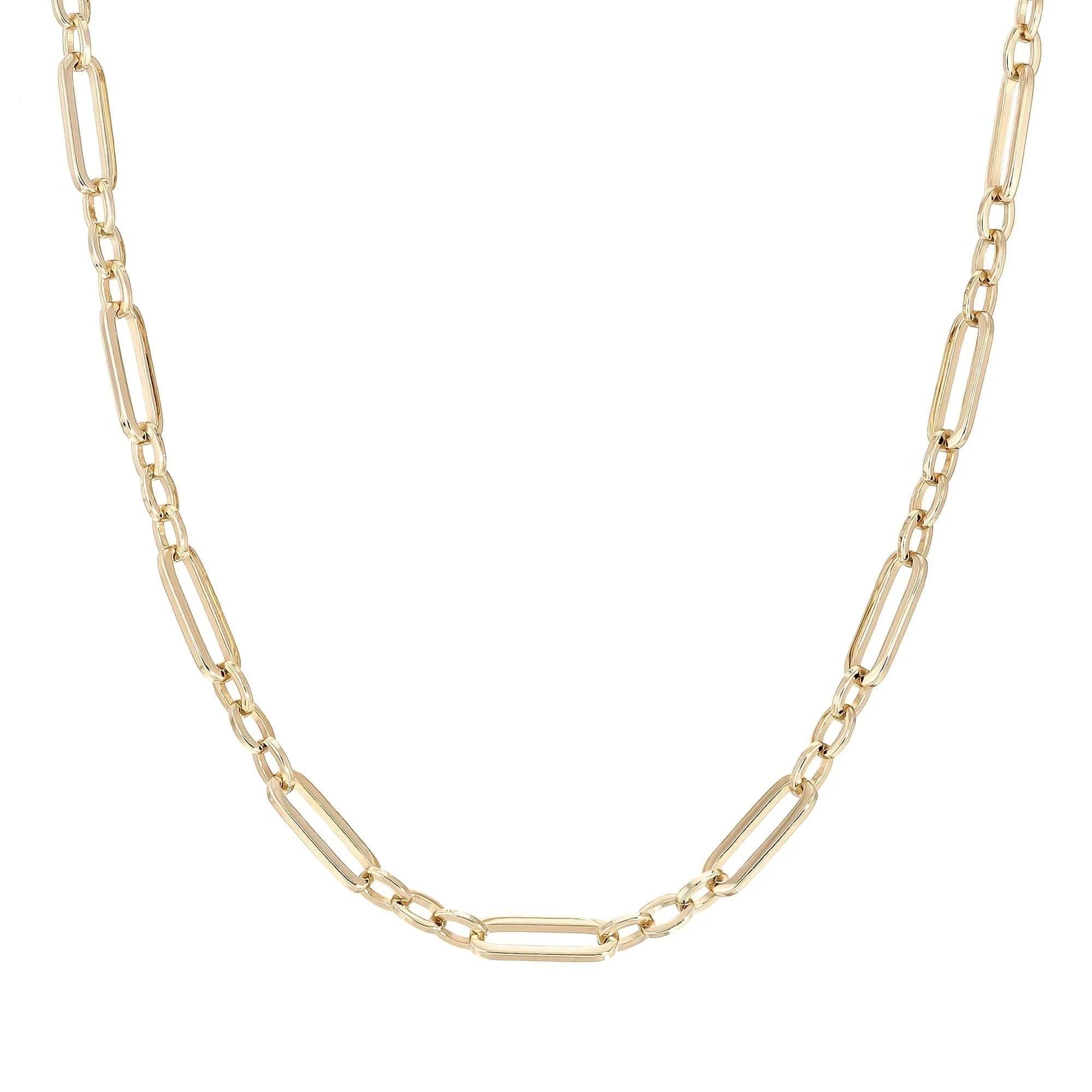 Gold chain necklace from the Dean Necklace collection, perfect for any style vibe