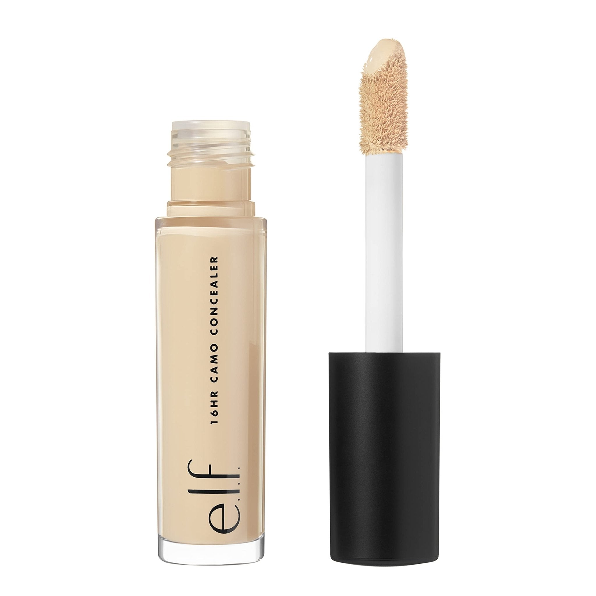 e.l.f. 16HR Camo Concealer, Full Coverage, Highly Pigmented Concealer With Matte Finish, Crease-proof, Vegan & Cruelty-Free, Light Ivory, 0.203 Fl Oz