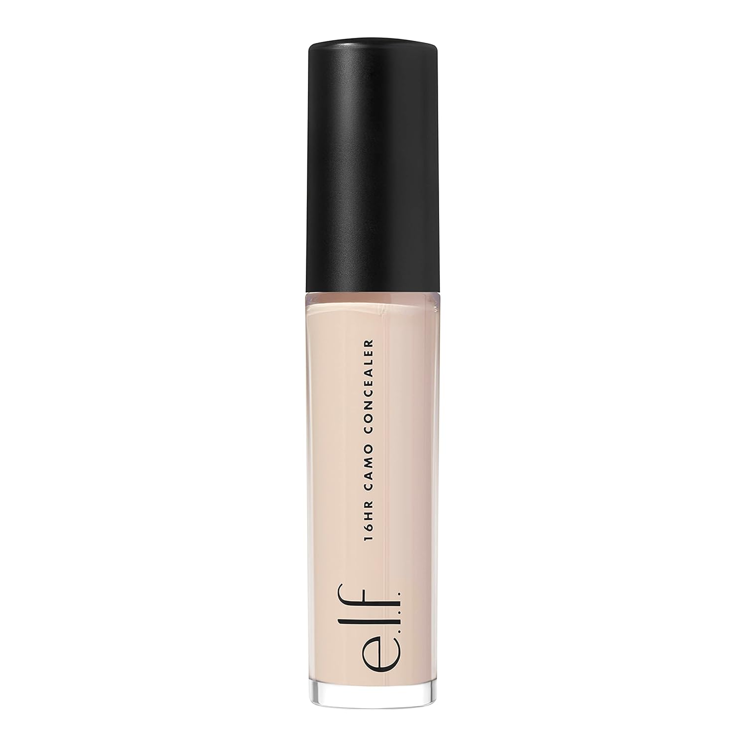 e.l.f. 16HR Camo Concealer, Full Coverage, Highly Pigmented Concealer With Matte Finish, Crease-proof, Vegan & Cruelty-Free, Light Ivory, 0.203 Fl Oz