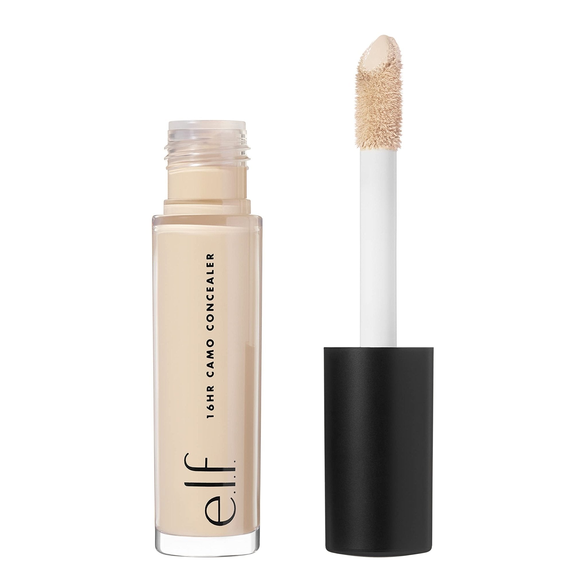 e.l.f. 16HR Camo Concealer, Full Coverage, Highly Pigmented Concealer With Matte Finish, Crease-proof, Vegan & Cruelty-Free, Light Ivory, 0.203 Fl Oz