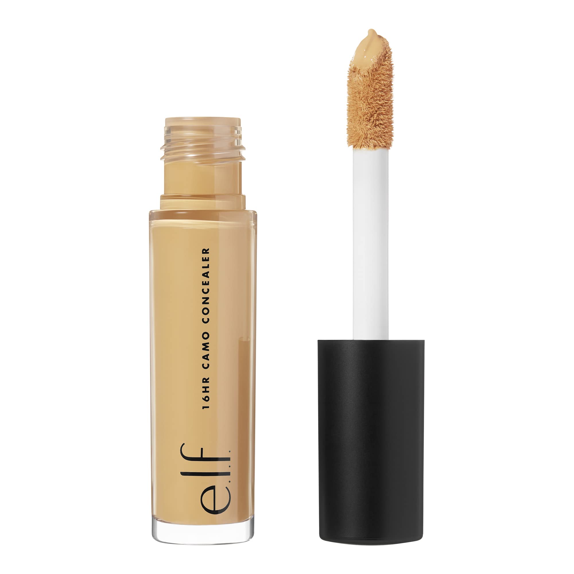 e.l.f. 16HR Camo Concealer, Full Coverage, Highly Pigmented Concealer With Matte Finish, Crease-proof, Vegan & Cruelty-Free, Light Ivory, 0.203 Fl Oz