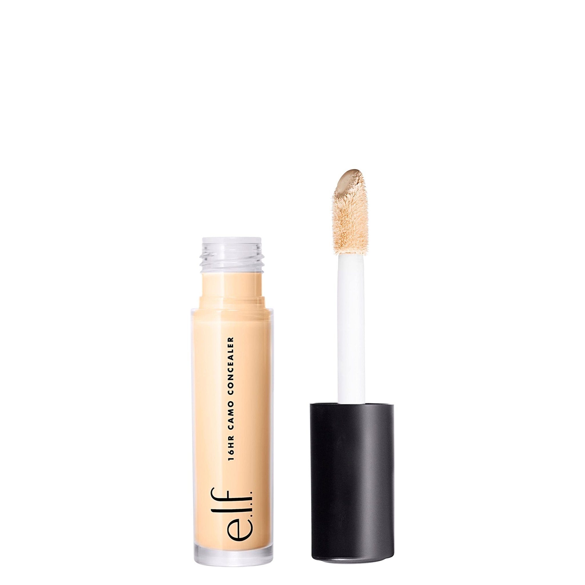 e.l.f. 16HR Camo Concealer, Full Coverage, Highly Pigmented Concealer With Matte Finish, Crease-proof, Vegan & Cruelty-Free, Light Ivory, 0.203 Fl Oz