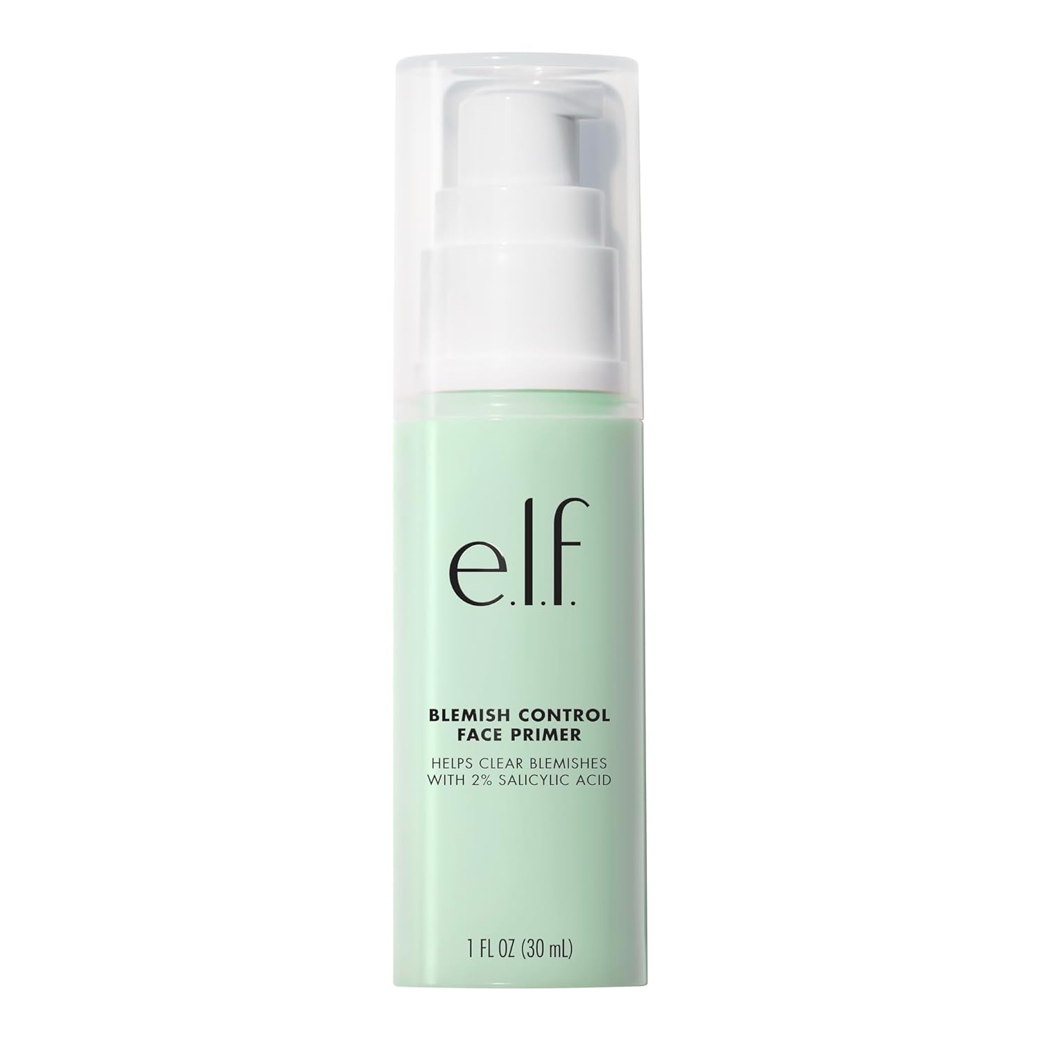 e.l.f. Blemish Control Face Primer, Soothing & Hydrating Makeup Primer For Fighting Blemishes, Grips Makeup To Last, Vegan & Cruelty-free, Large