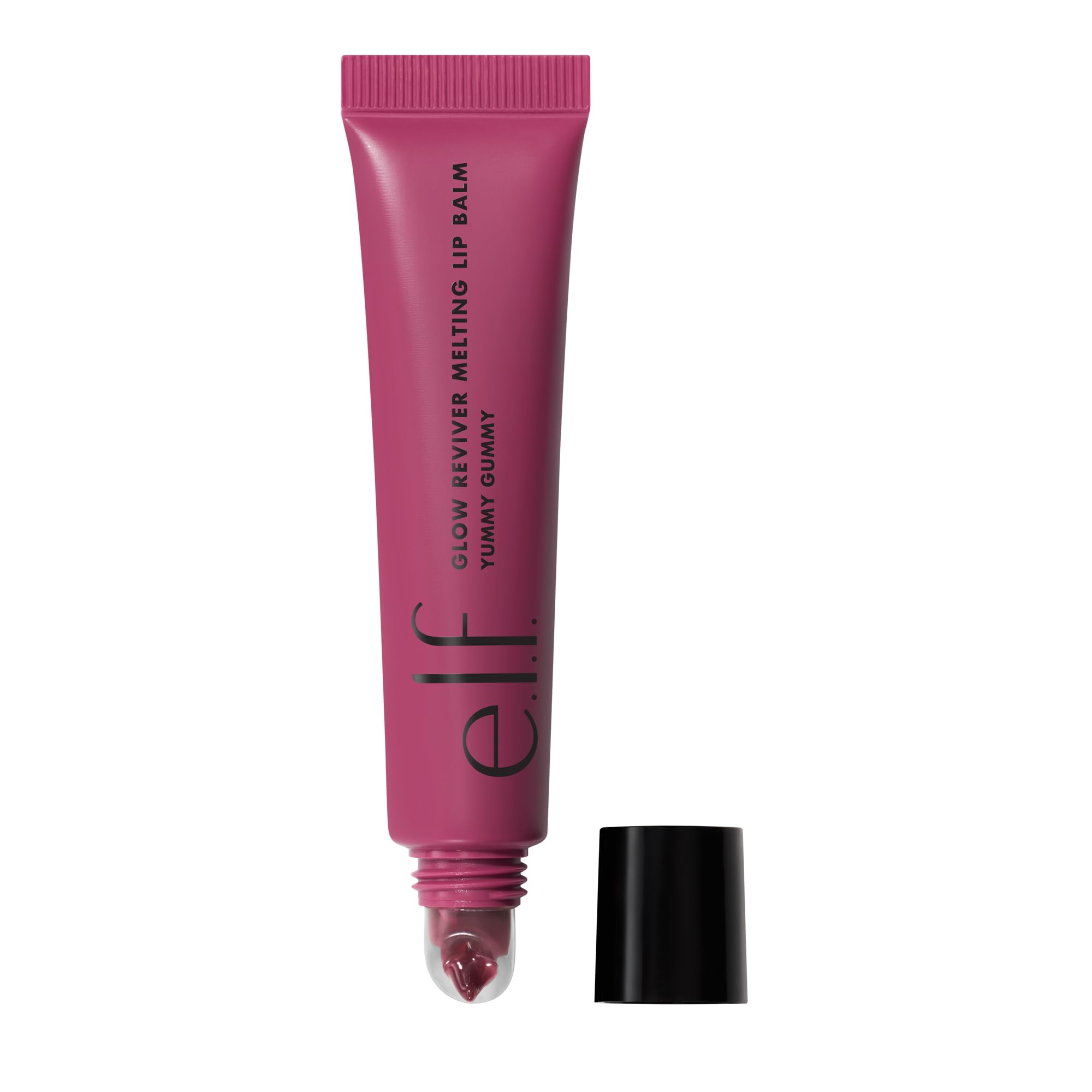 e.l.f. Glow Reviver Melting Lip Balm, Hydrating Tinted Lip Balm For A Glossy Finish & Soft, Supple Lips, Vegan & Cruelty-Free, Strawberry Shortcake